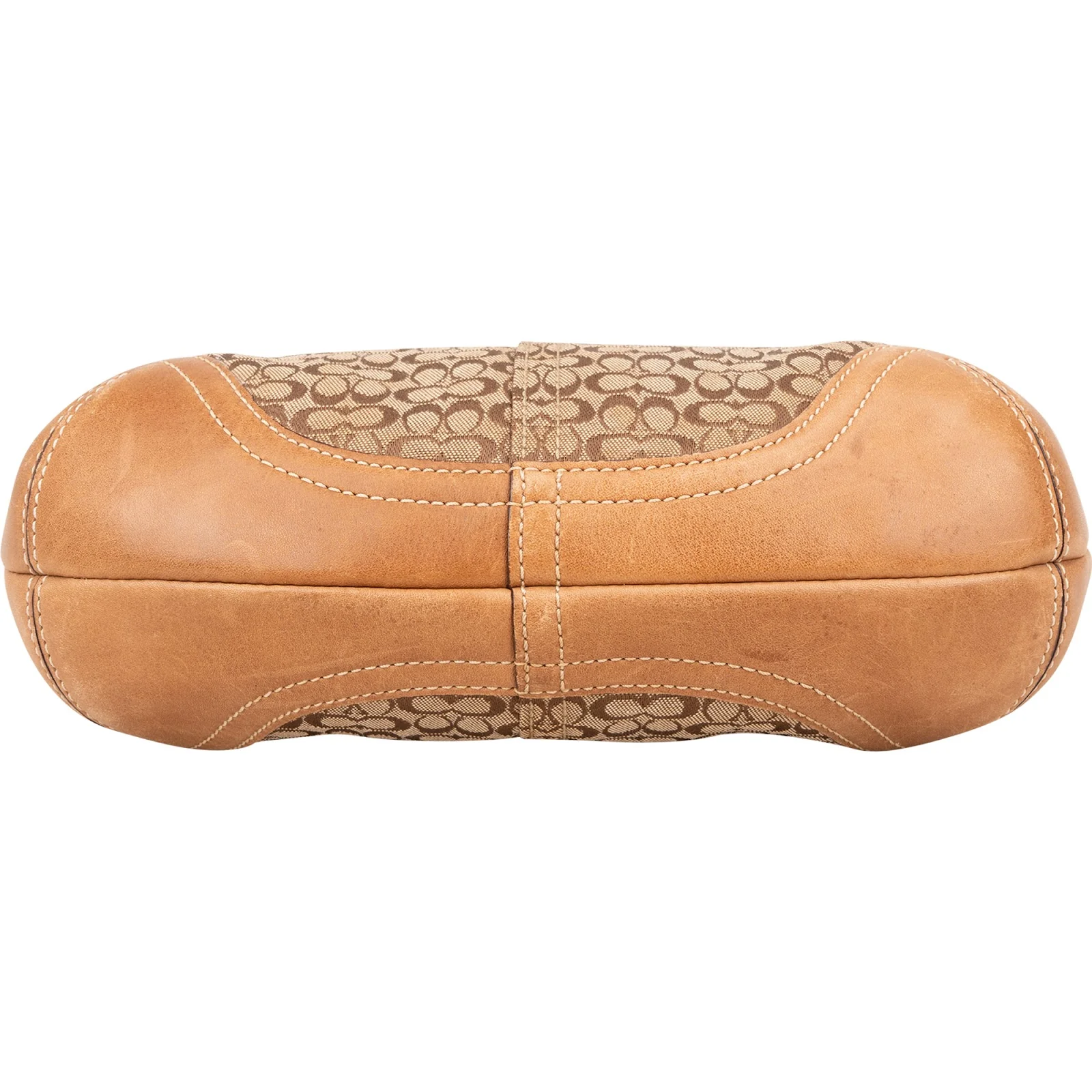 Coach Monogram Signature Small Hobo Shoulder Bag