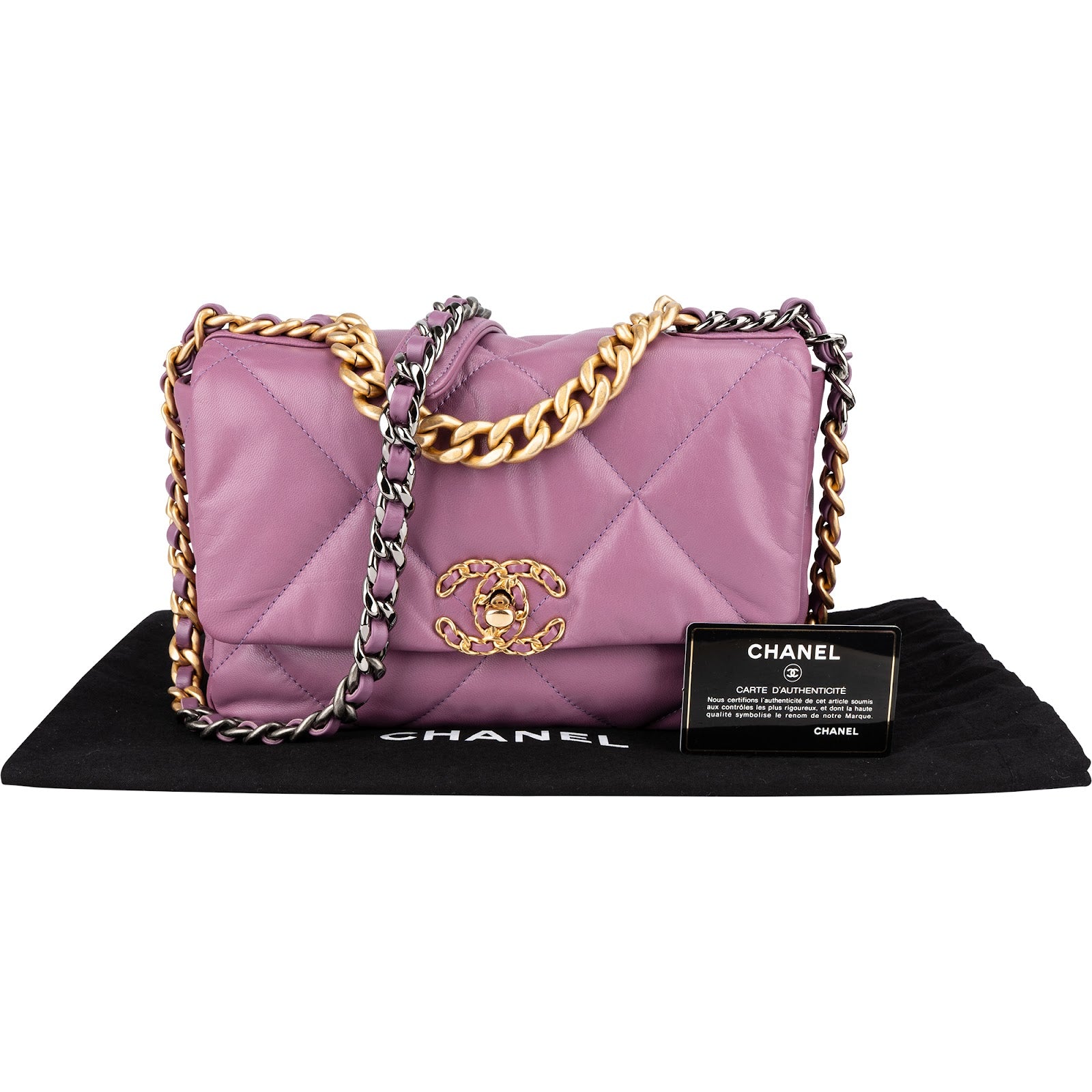 Chanel - 19 Single Flap Crossbody Bag