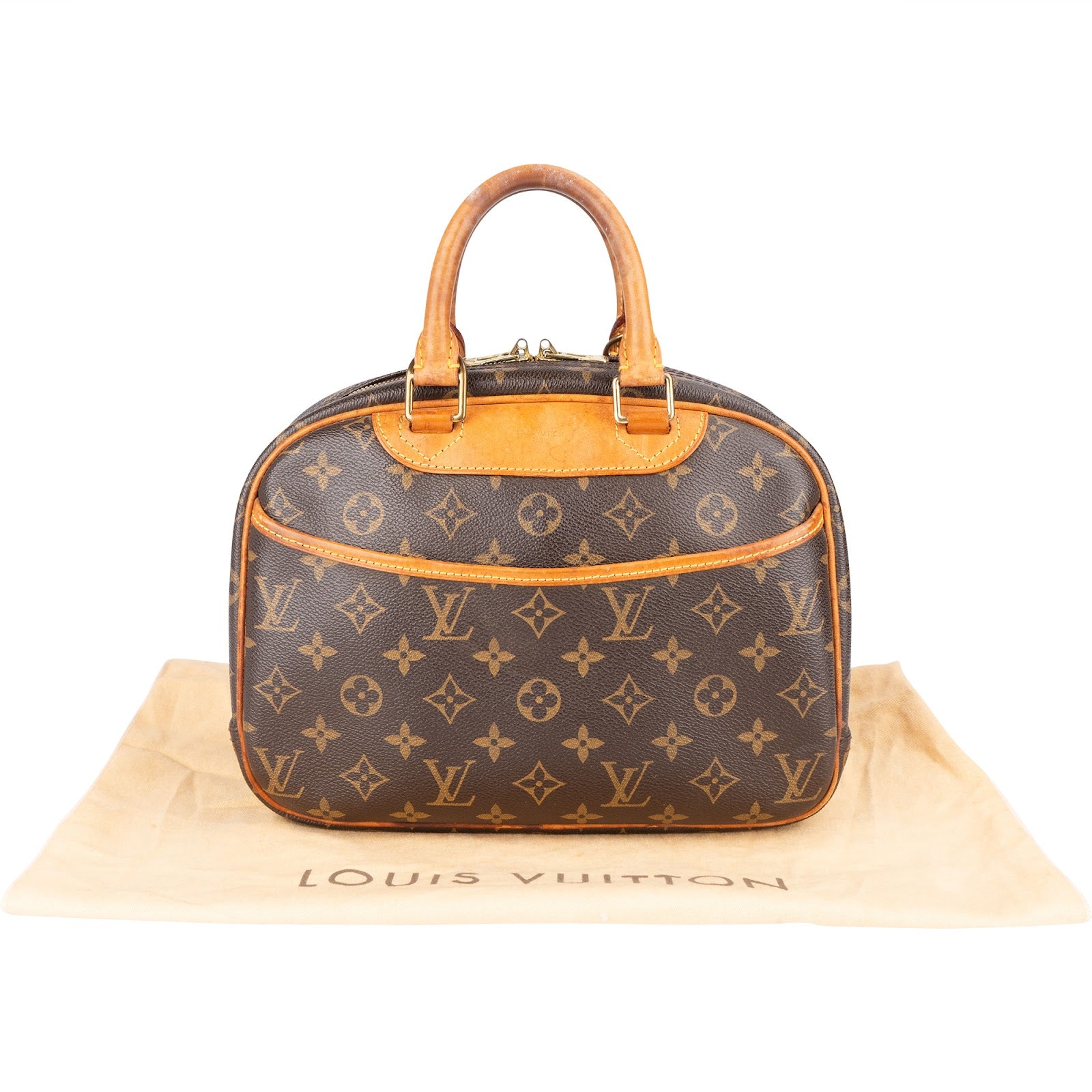 Louis Vuitton Monogram Canvas Trouville Handbag
