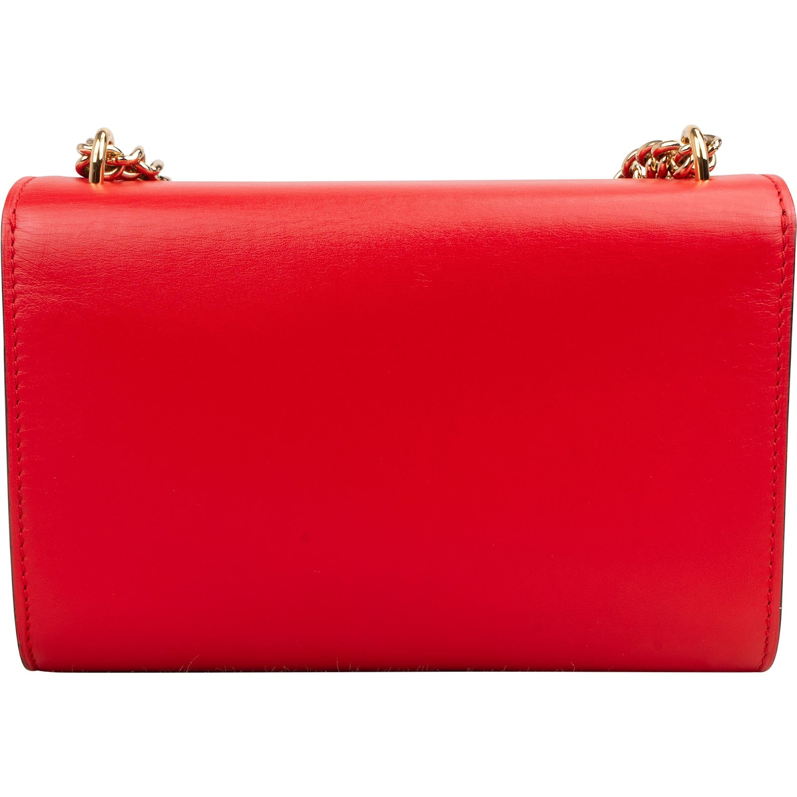 Louis Vuitton Rouge Leather Louise MM Crossbody Bag