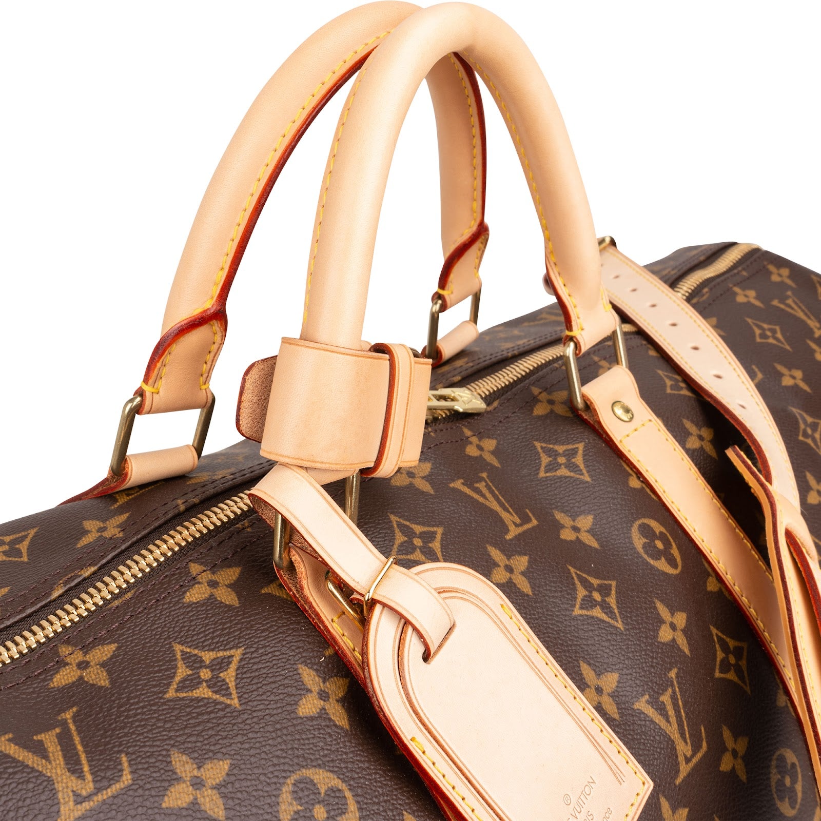 Louis Vuitton Monogram Canvas Keepall 60 Bandoulière Reisetasche