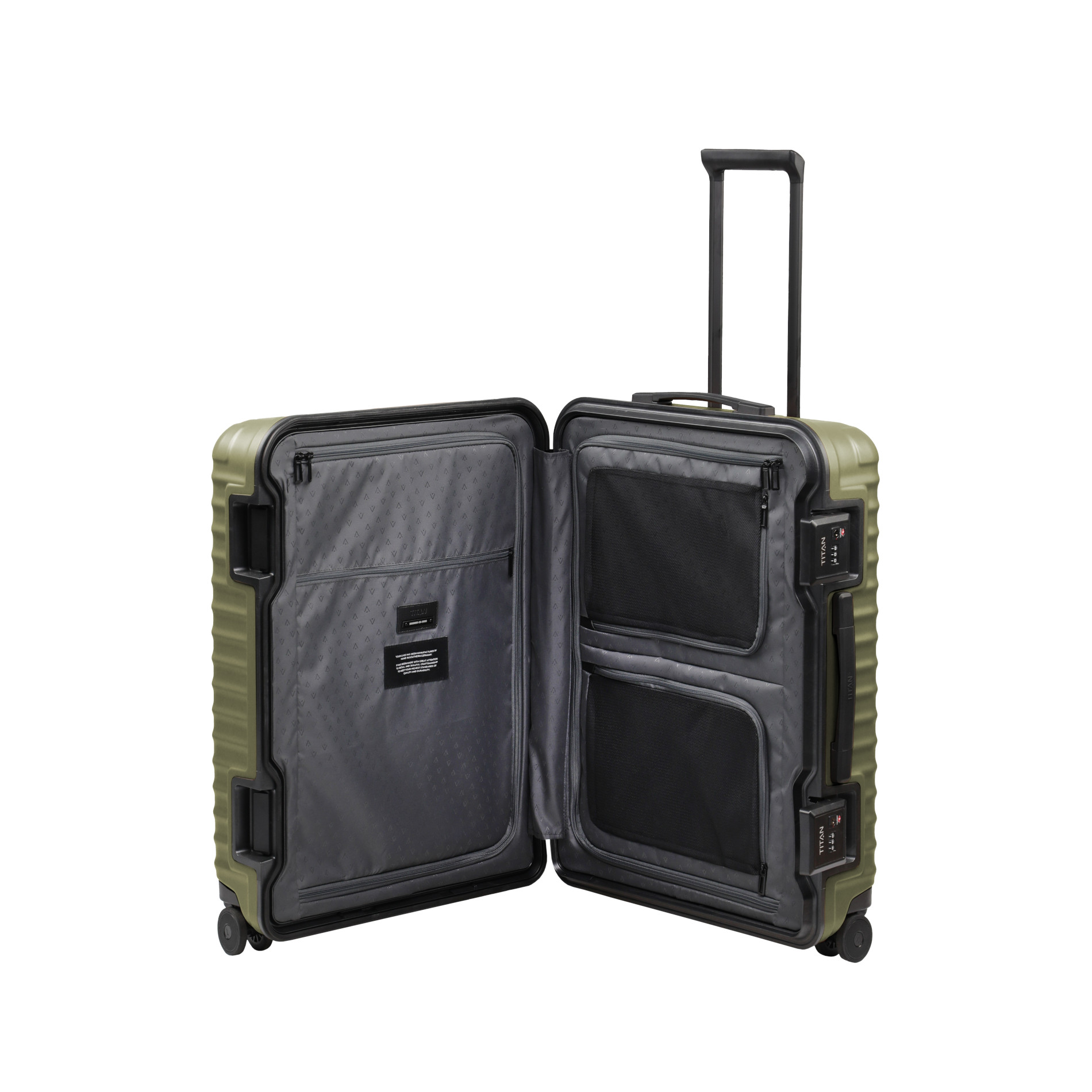 OVERSEAS Trolley M+ (69 cm) - Forest green