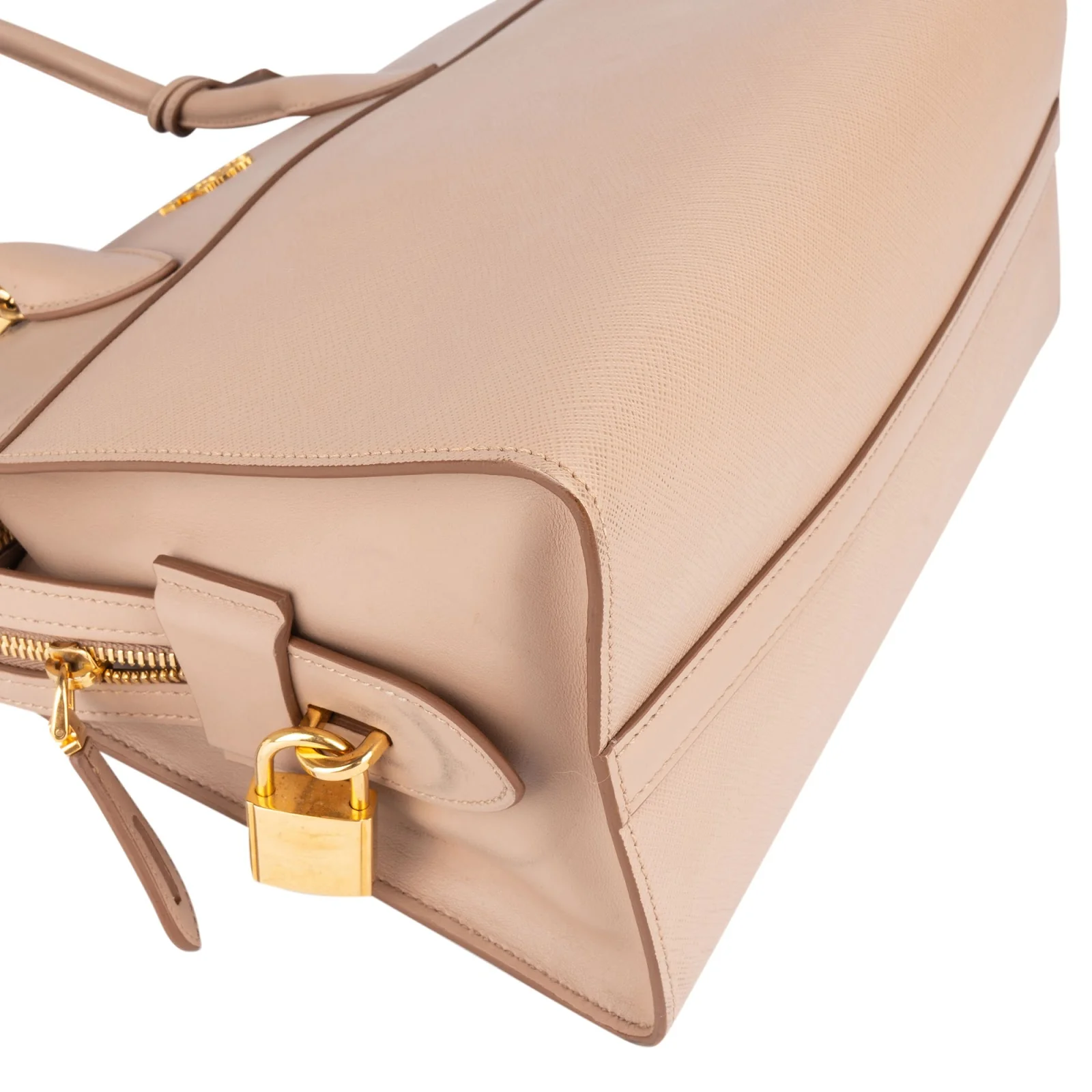 Prada Saffiano Leather Mano Galleria Handbag