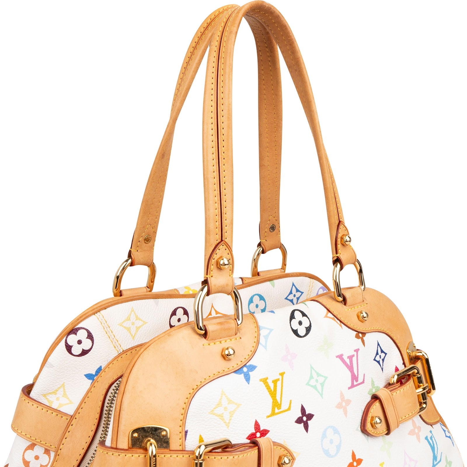 Louis Vuitton Monogram Murakami Multicolor Claudia Shoulder Bag