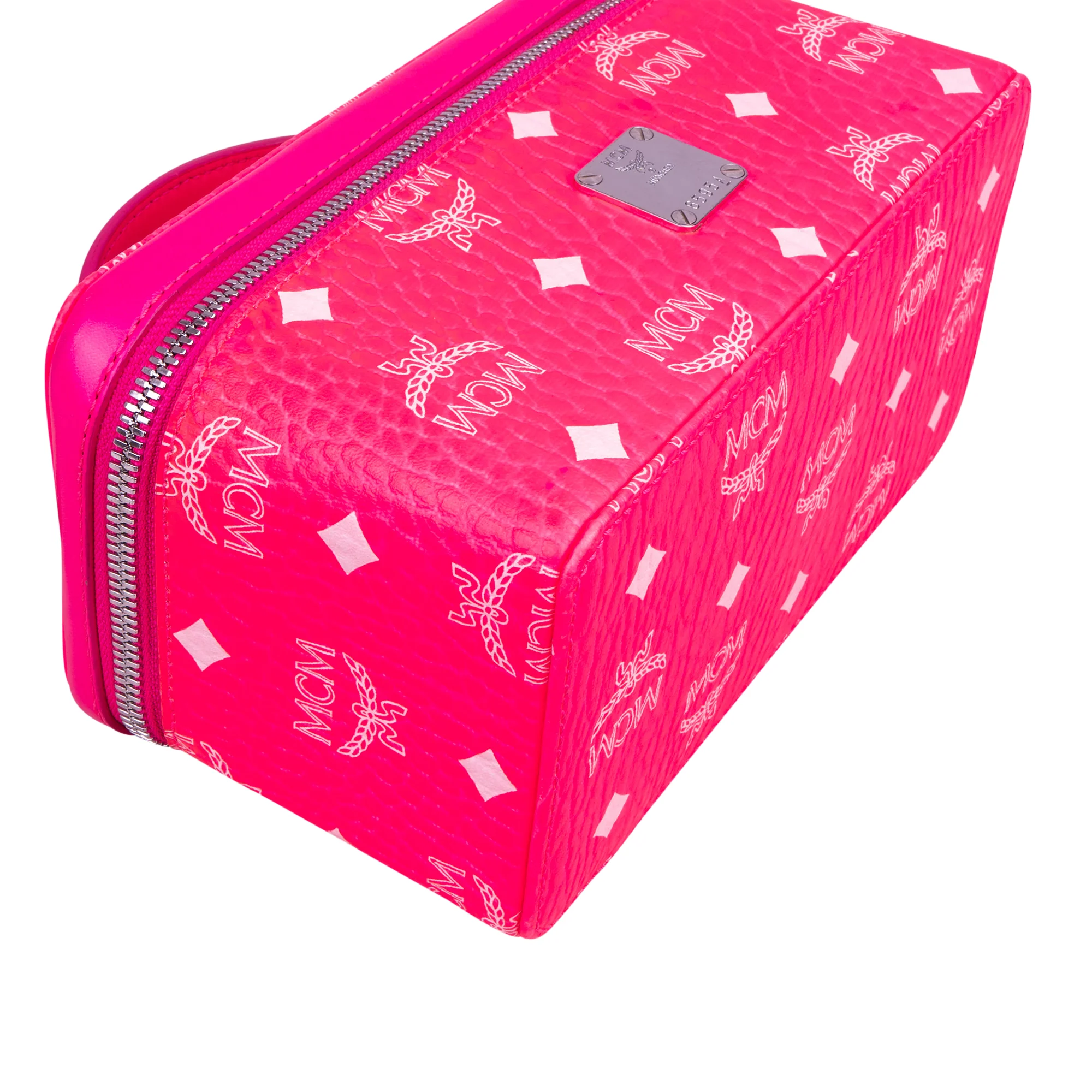 MCM Monogram Visetos Mini Rockstar Vanity Case Crossbody Bag