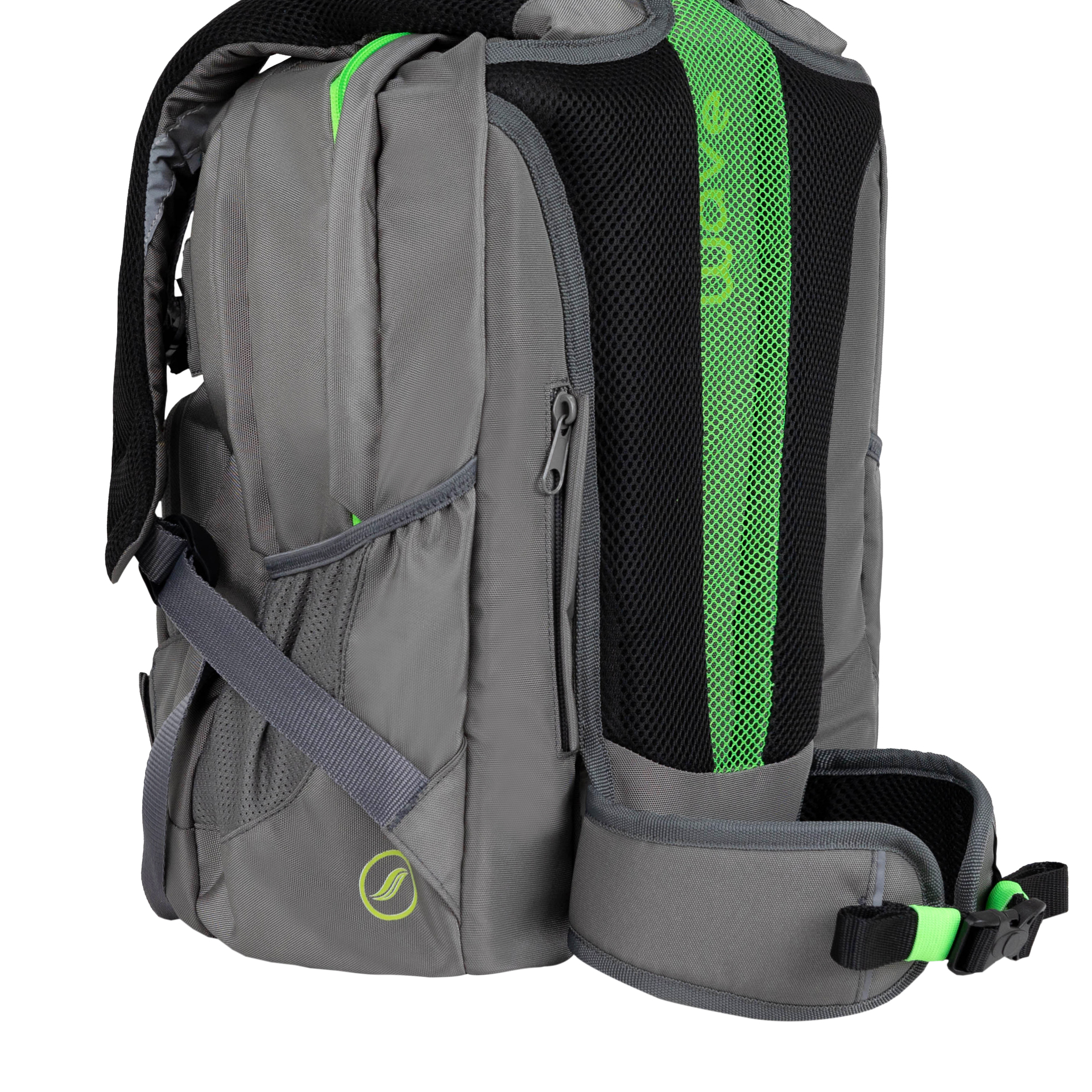 Wave Plecak szkolny Infinity Move limonkowo-szary Kolor