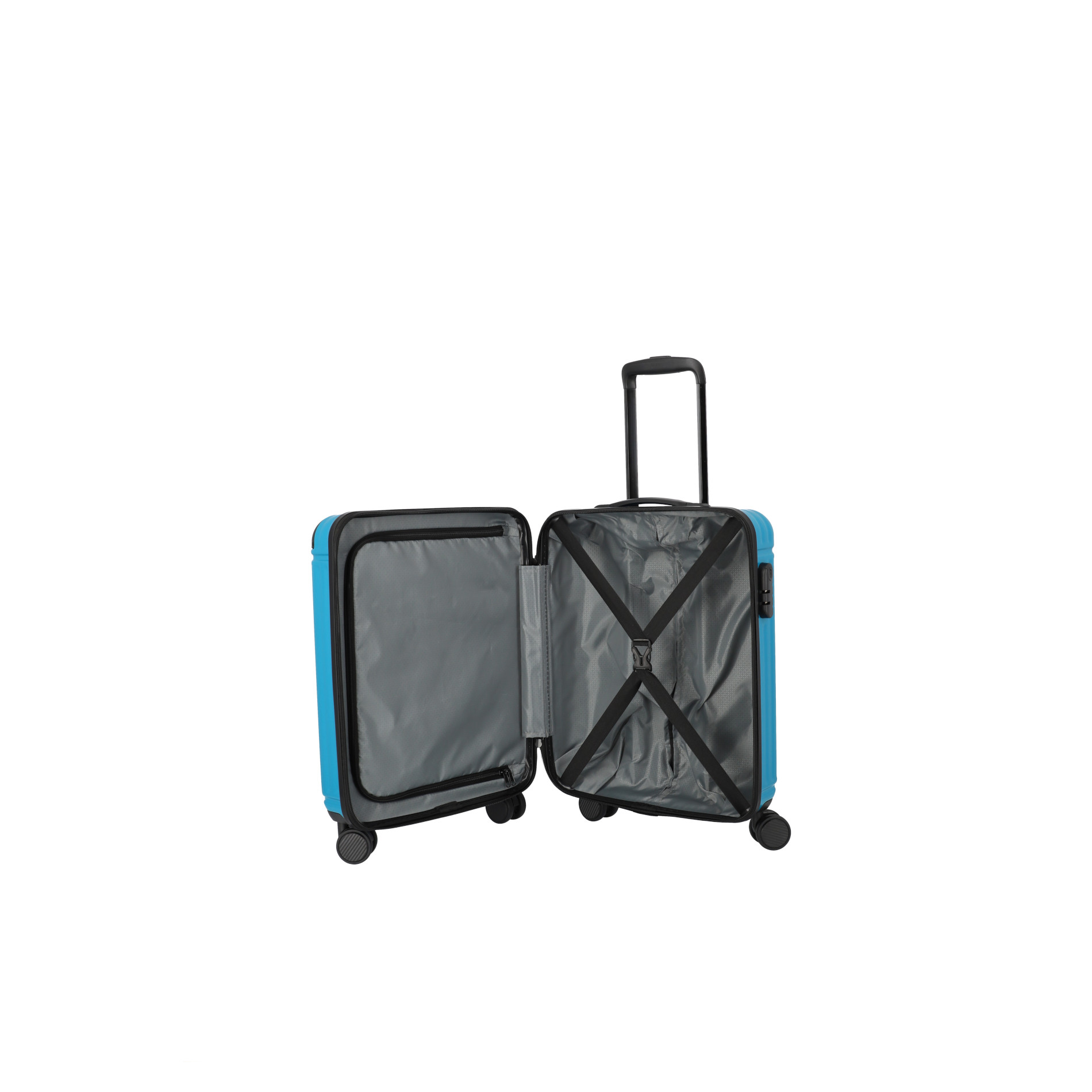 CRUISE Bordtrolley S (55 cm) mit 4 Rollen - Türkis