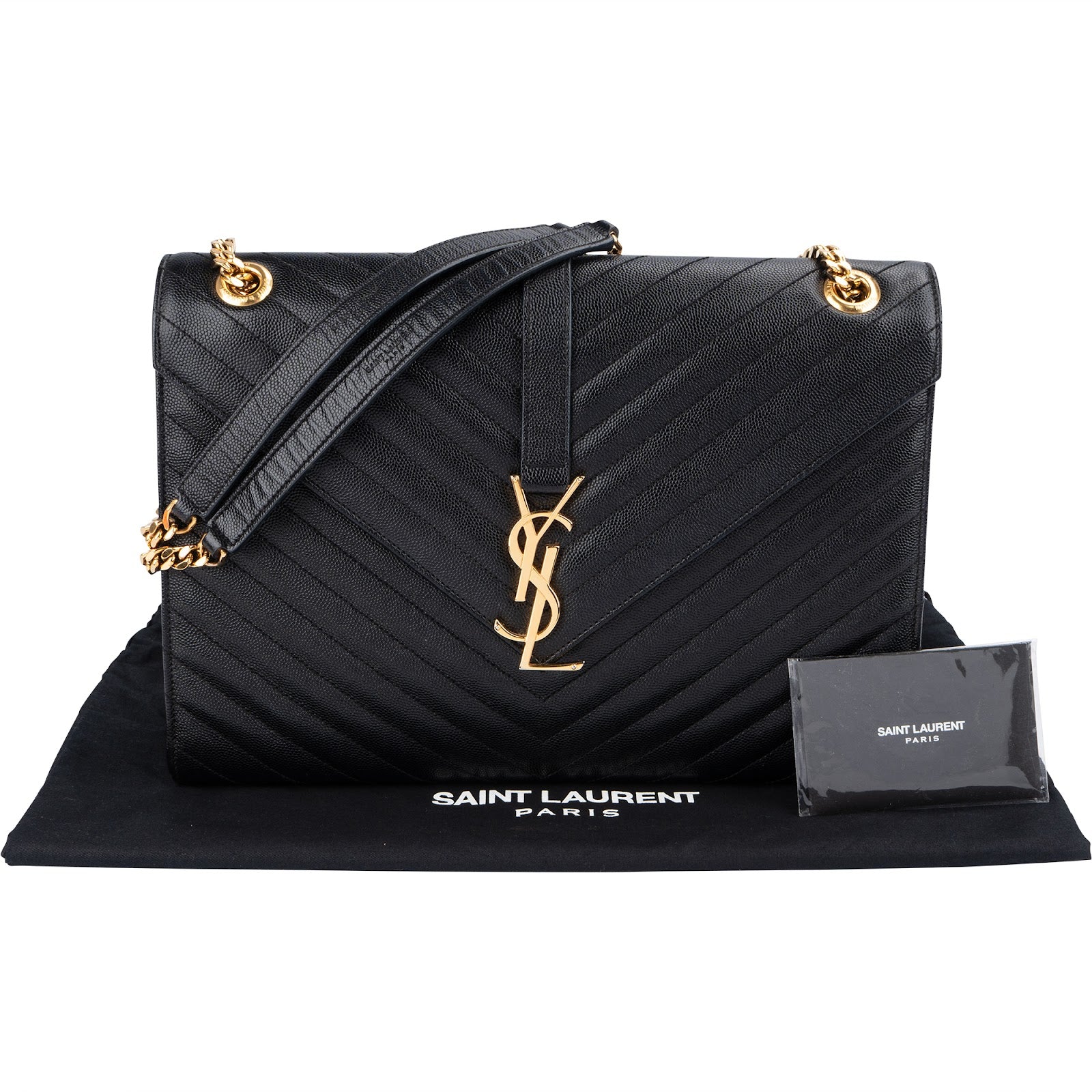 Saint Laurent - Medium Envelope Crossbody Bag