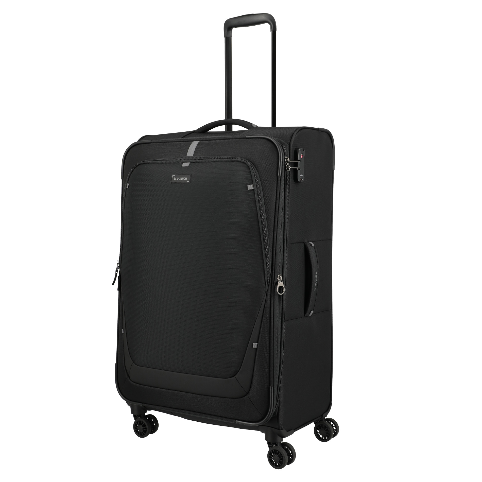 UMBRIA Trolley L (77 cm) erweiterbar - Black