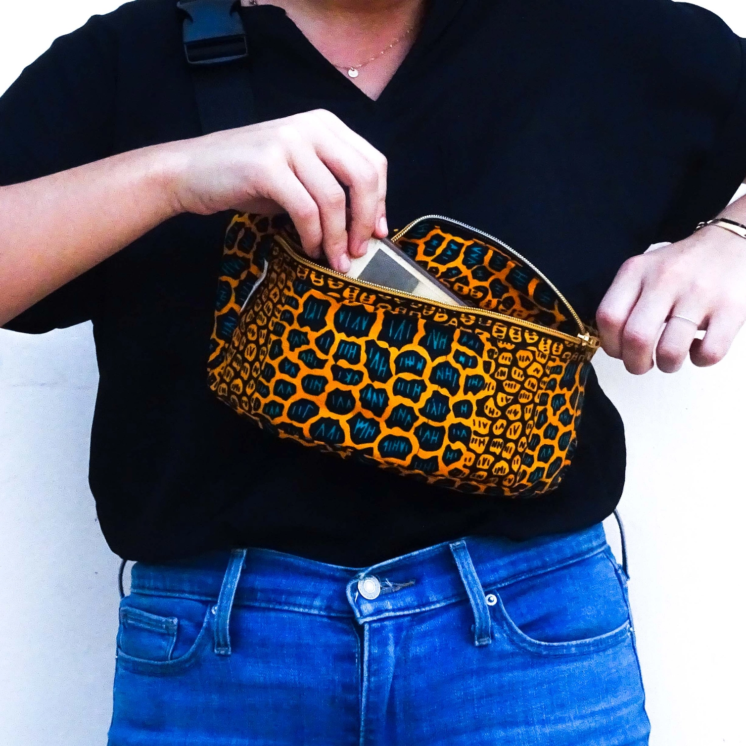 Bauchtasche Gelber Leopard