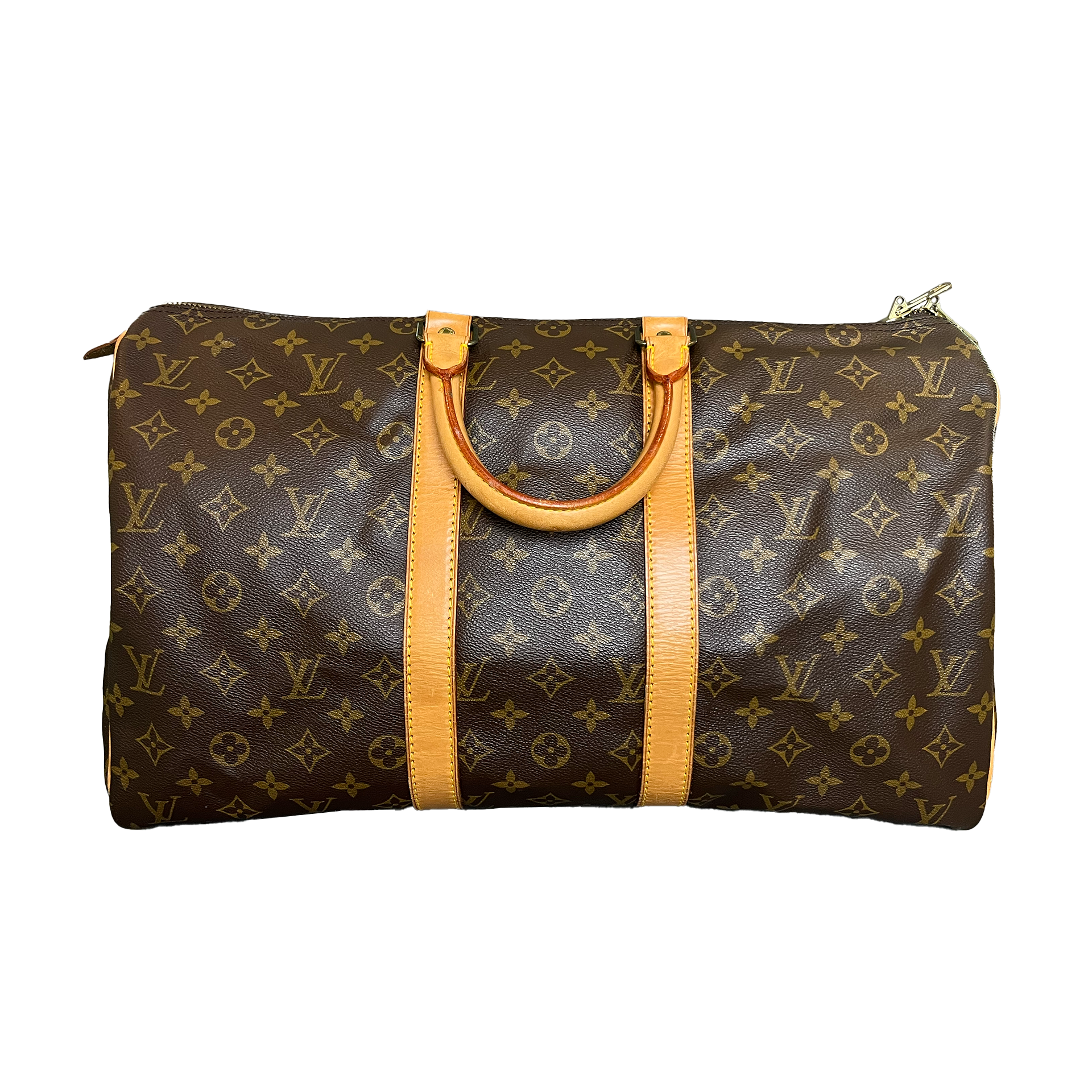 Louis Vuitton Canvas Monogram Keepall 45 Bag