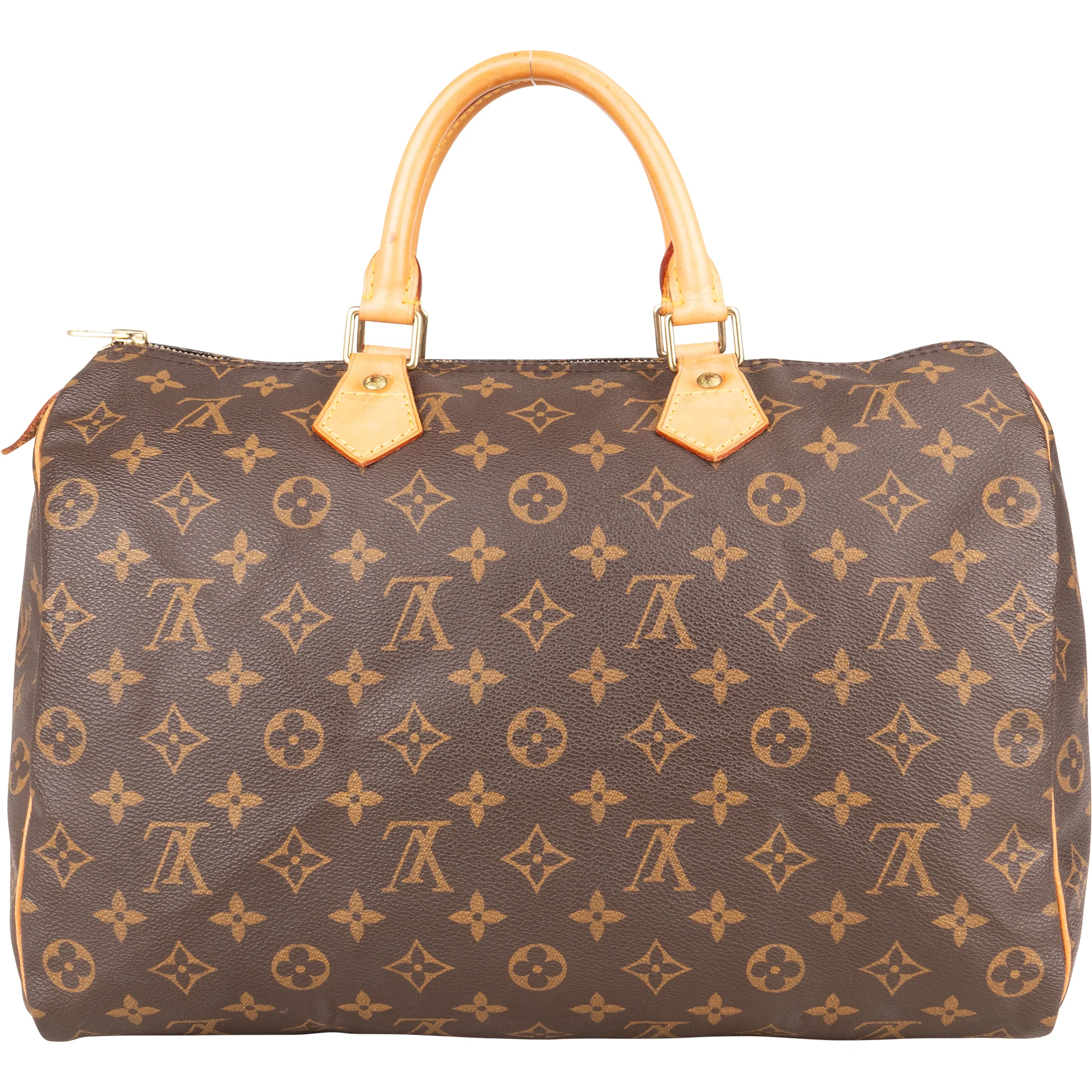Louis Vuitton Canvas Monogram Speedy 35 Boston Bag