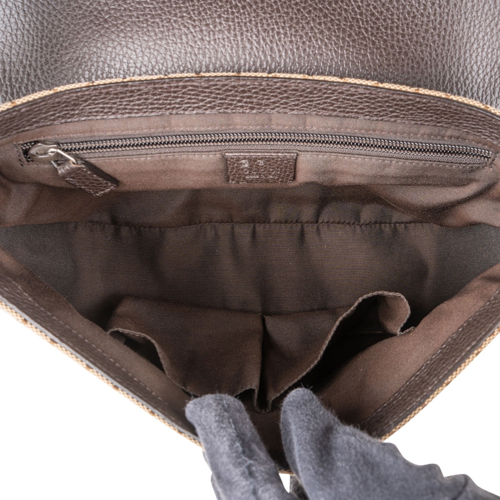 Gucci - Monogram GG Messenger Crossbody Bag
