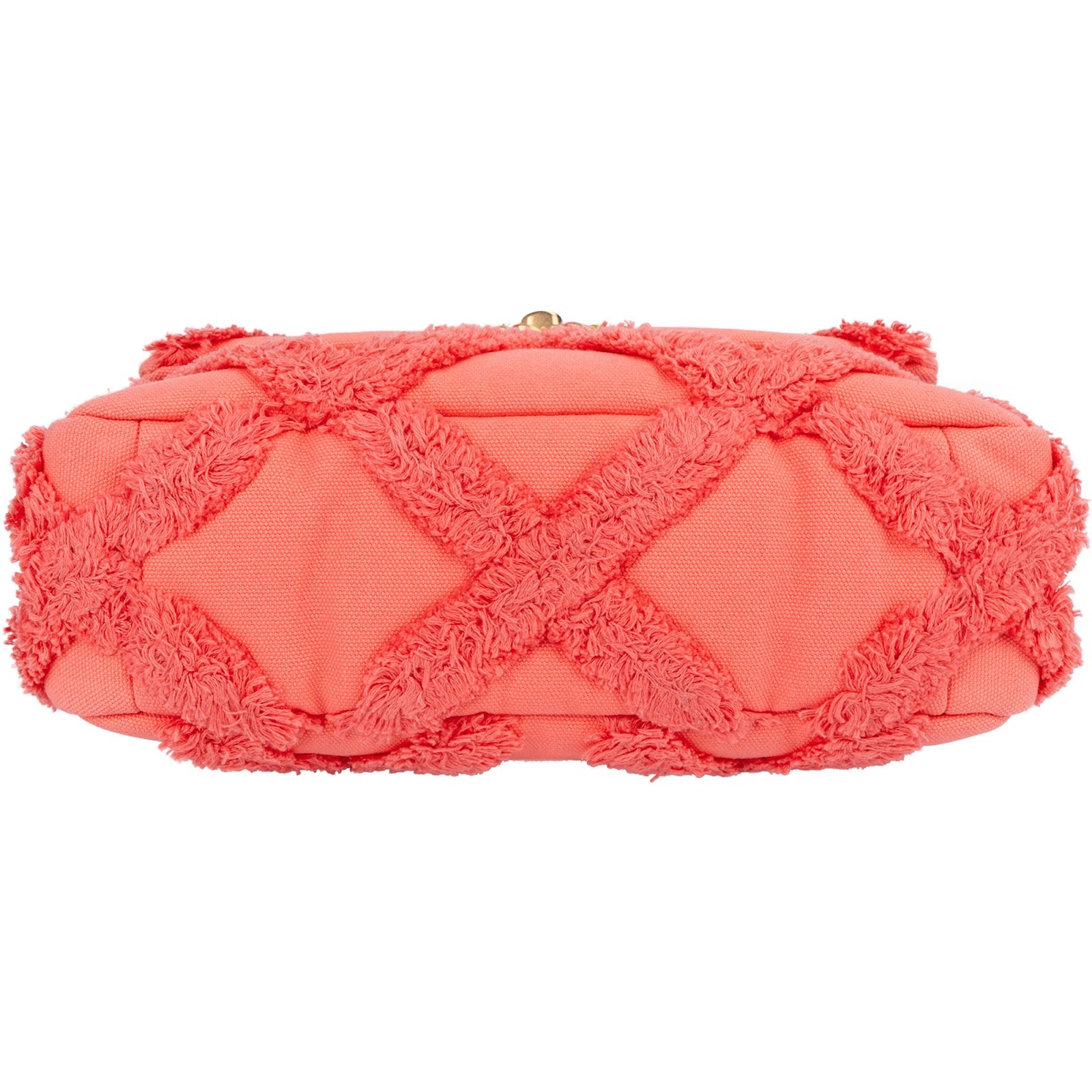 Chanel 19 Frayed Canvas Crossbody Bag