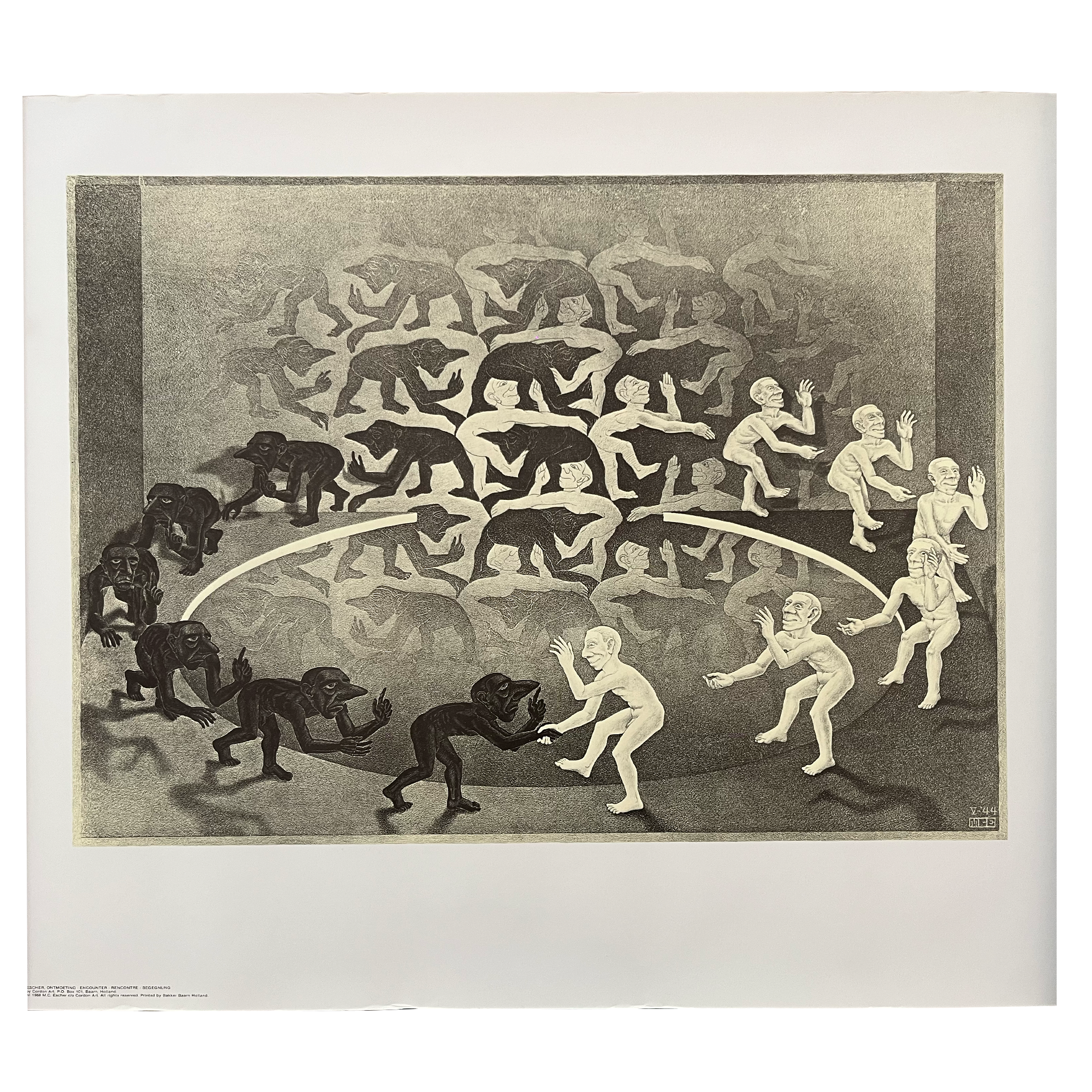 M.C. Escher  - Rencontre