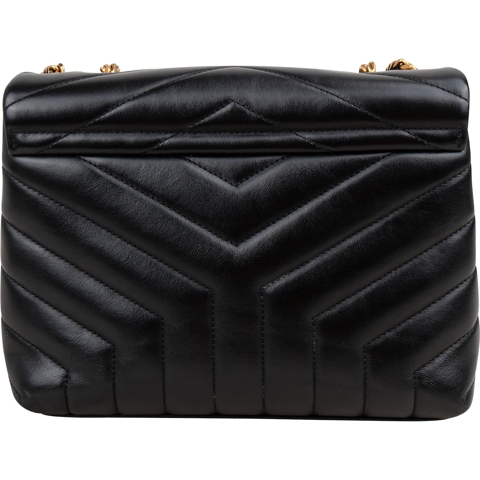 Saint Laurent kleine Loulou-crossbodytas van gewatteerd leer