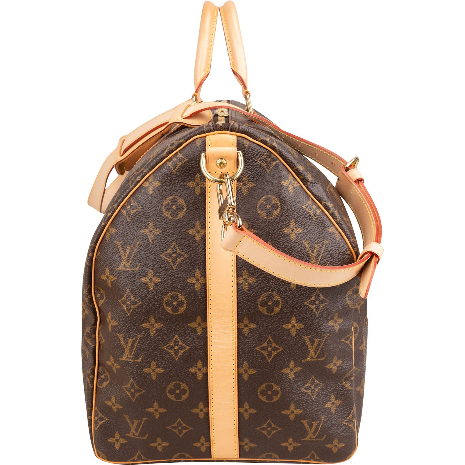 Louis Vuitton Monogram Canvas Keepall 55 Bandoulière Reisetasche
