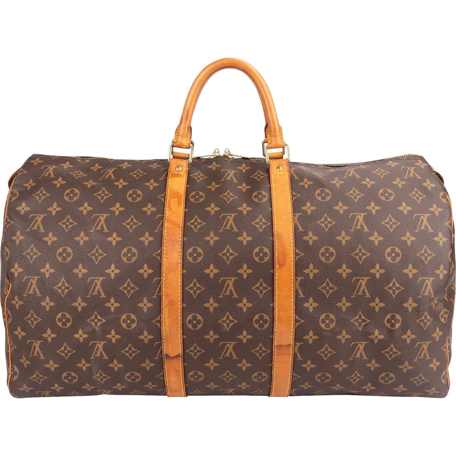 Louis Vuitton Monogram Canvas Keepall 55 Travel Bag