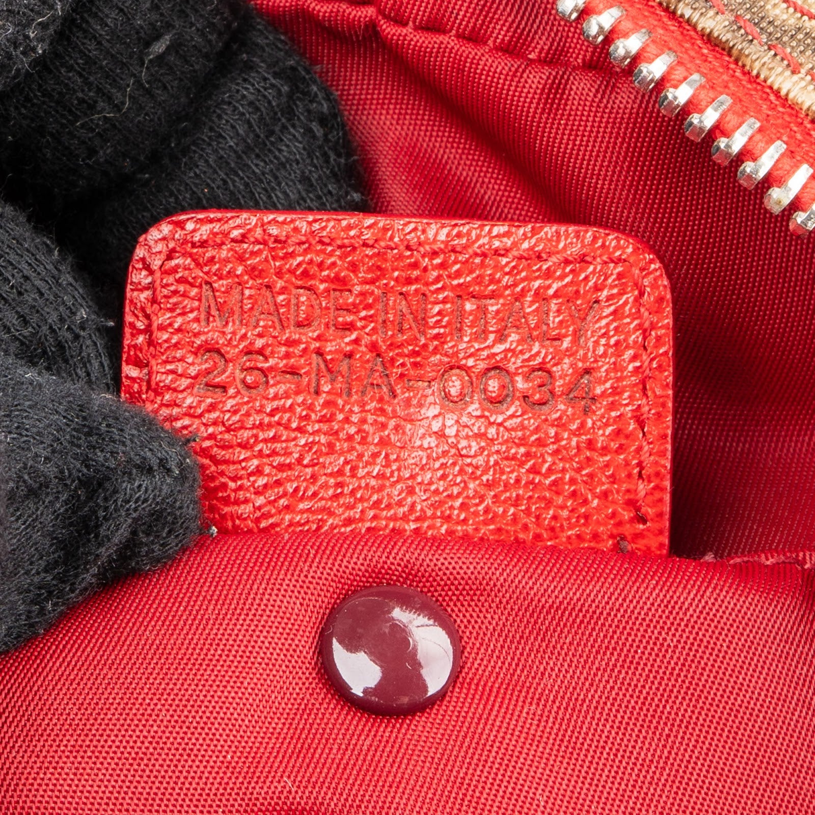 Christian Dior - Trotter Striped Messenger Bag