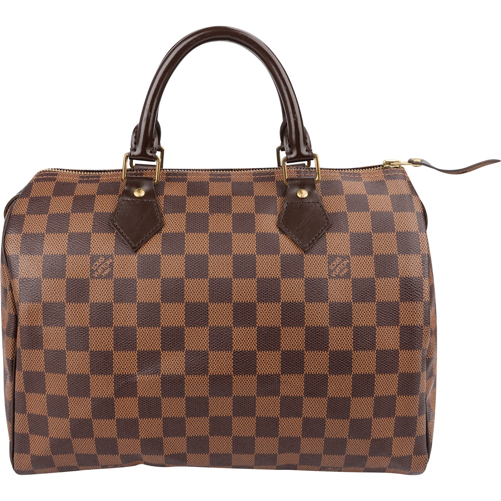 Sac Boston Louis Vuitton Monogram Damier Ebene Speedy 30