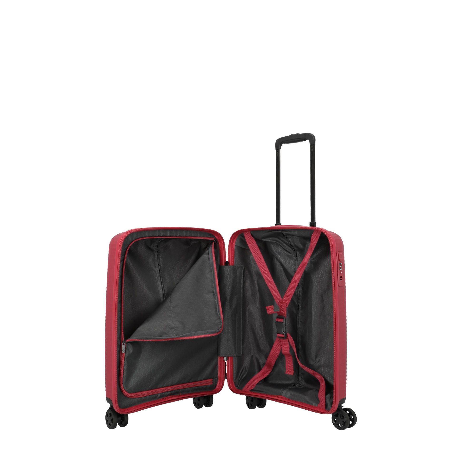 AIR STRIPE Kabinengepäck S (55 cm) - Red