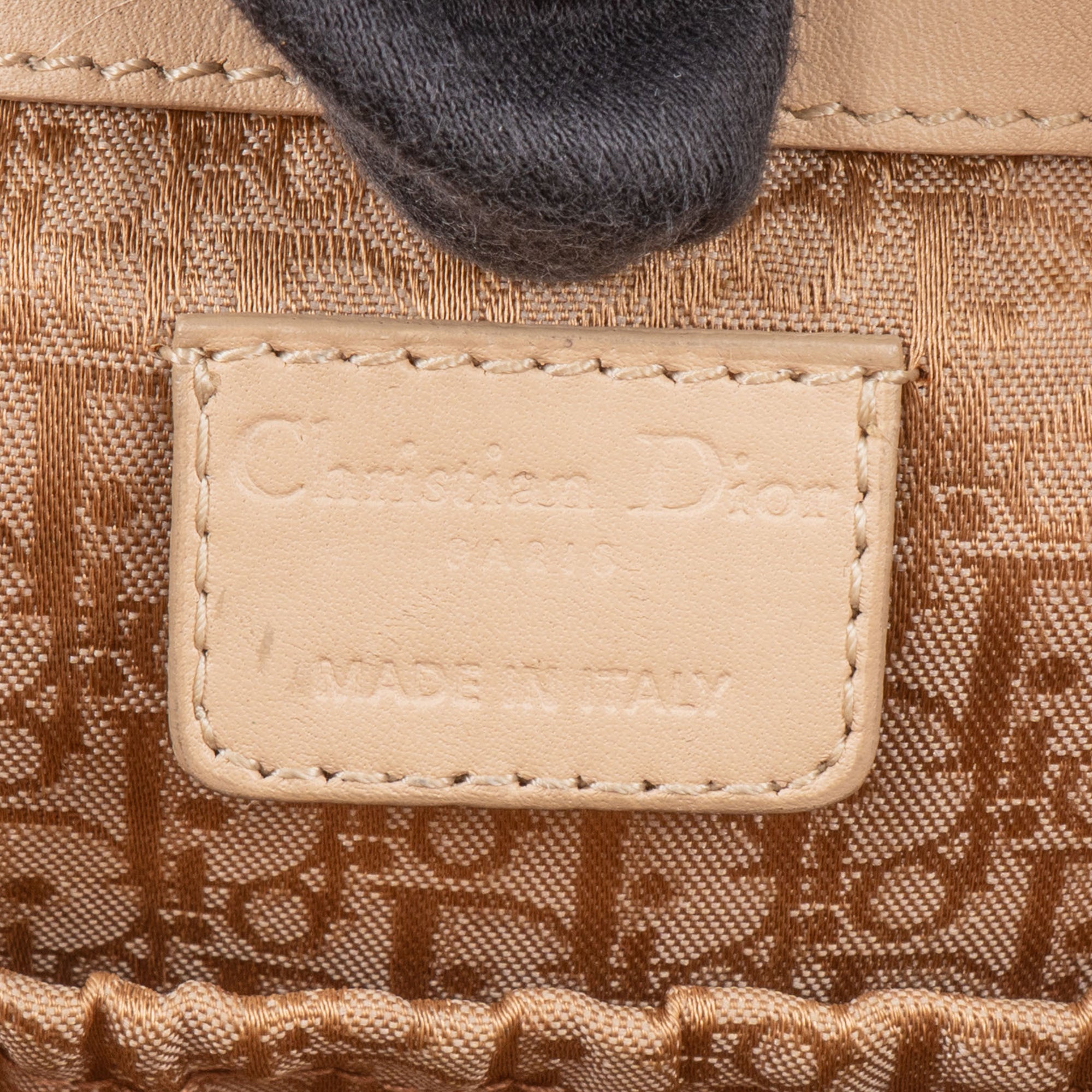 Christian Dior Animal Print Saint Tropez Handbag