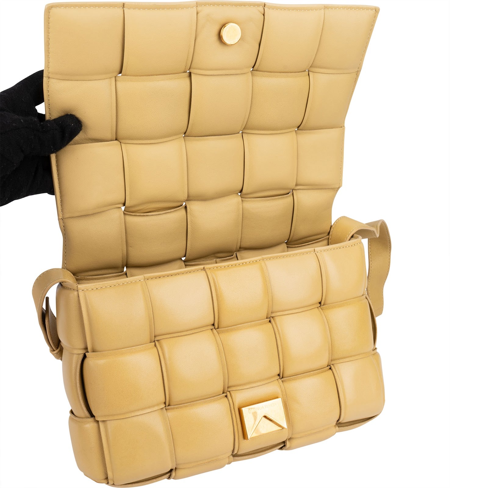 Bottega Veneta Leather Padded Cassette Crossbody Bag