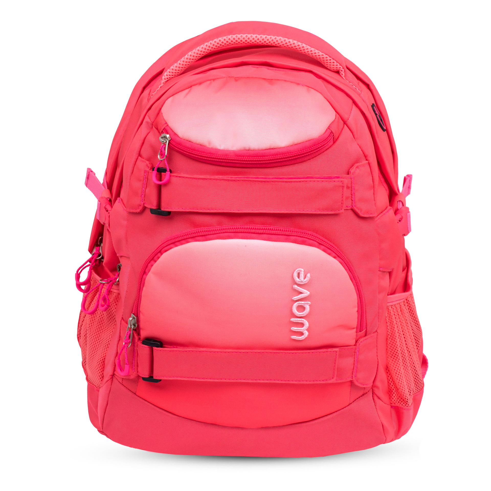 Wave Infinity Schulrucksack Set 3 tlg. - Ombre Coral Paradise