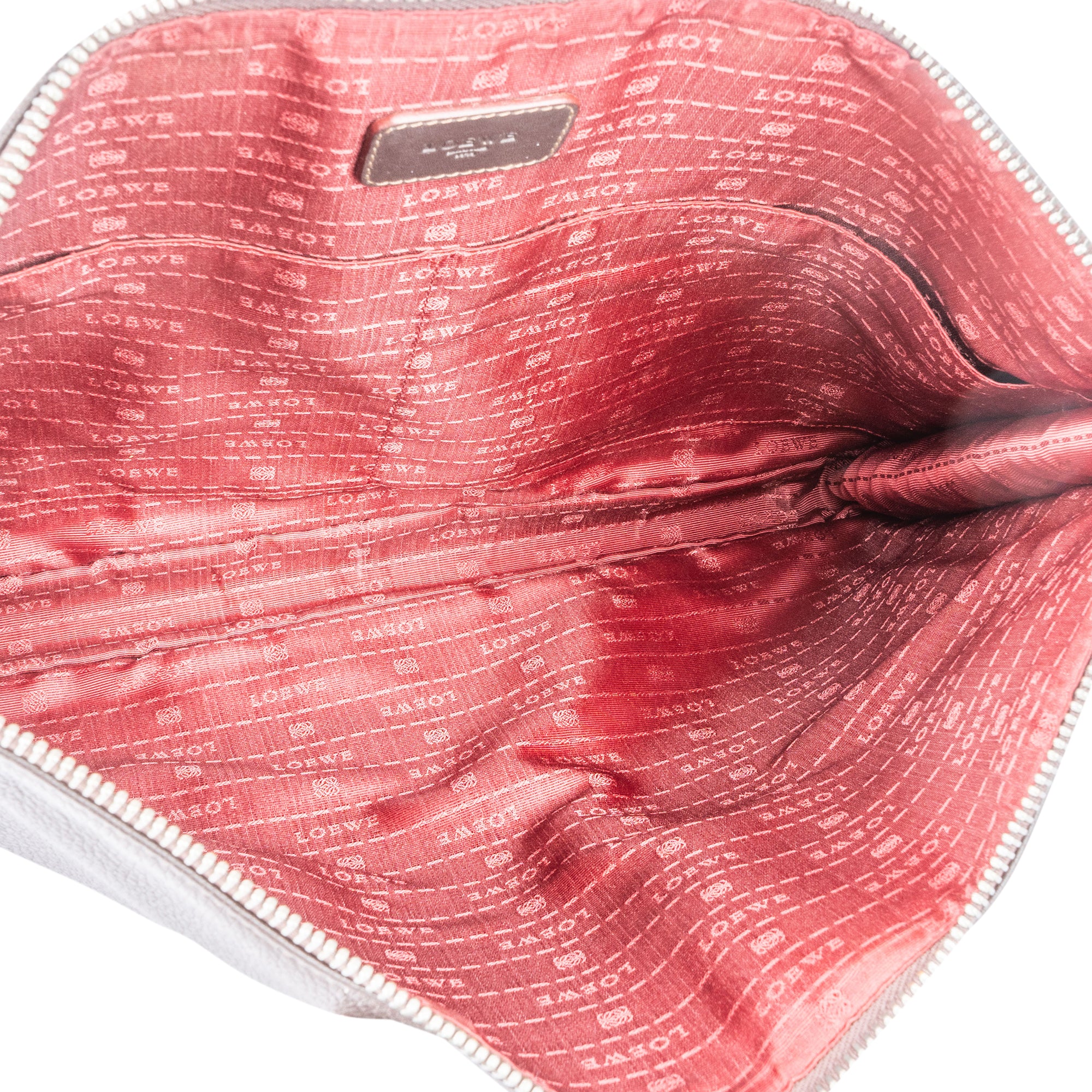 Loewe Brown Leather Business Bag