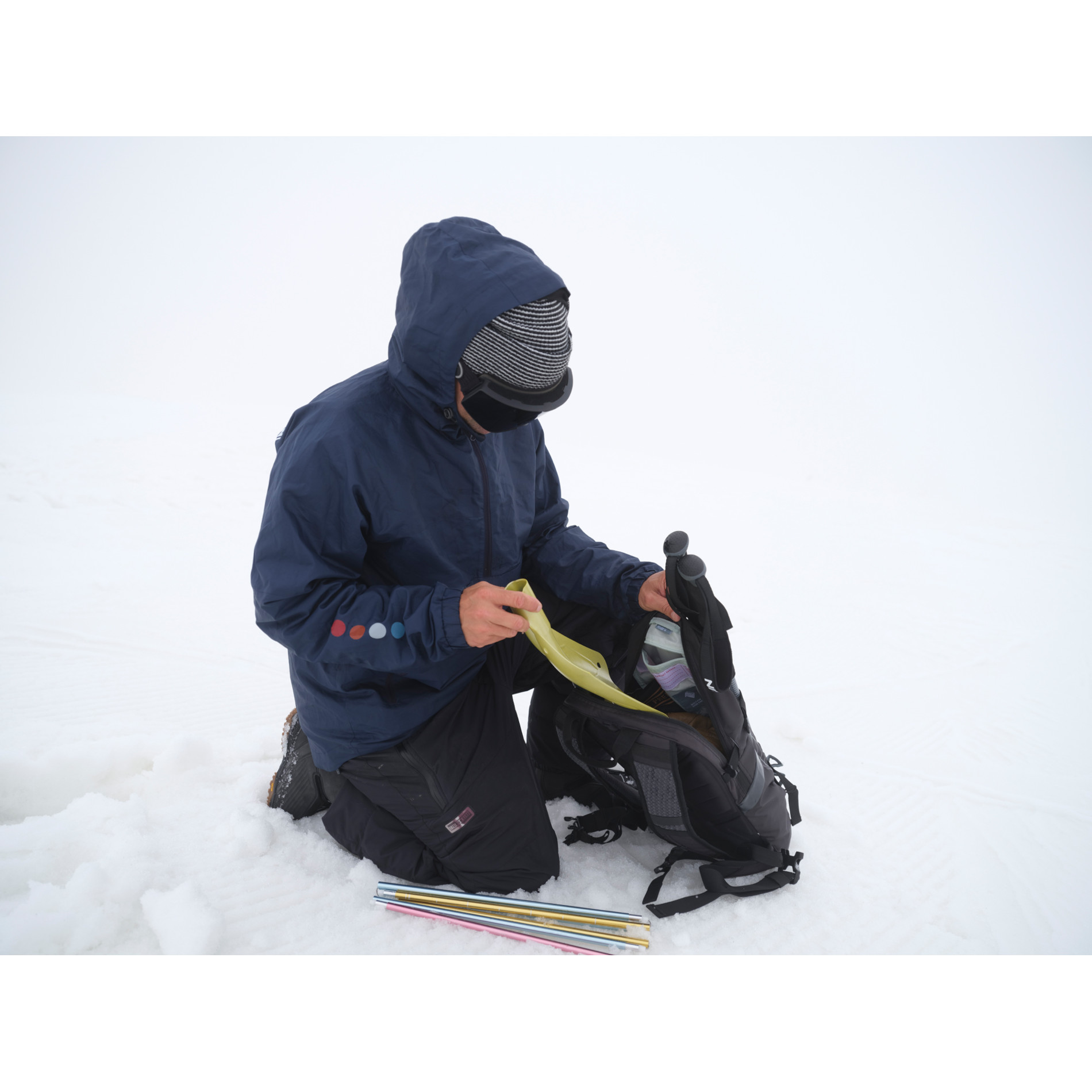 Snowboardrucksack ROVER 14 - Black Out