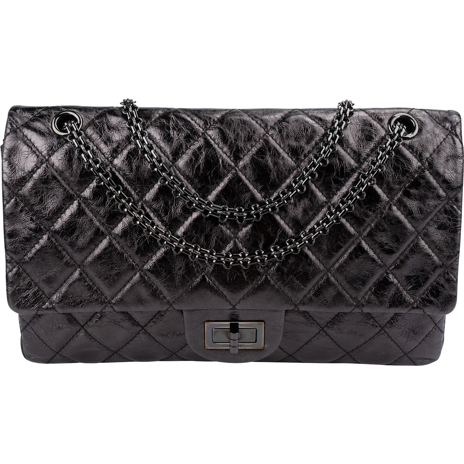 Chanel - 2.55 Reissue Jumbo Double Flap Schultertasche