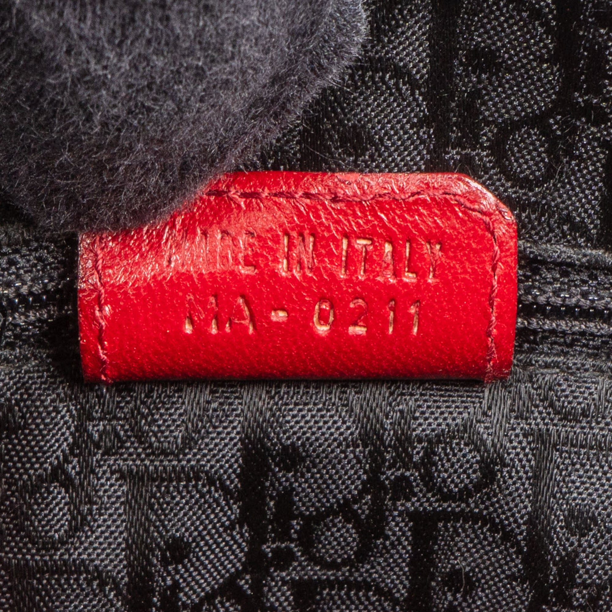 Christian Dior Quilted Leather Lady Dior Handbag