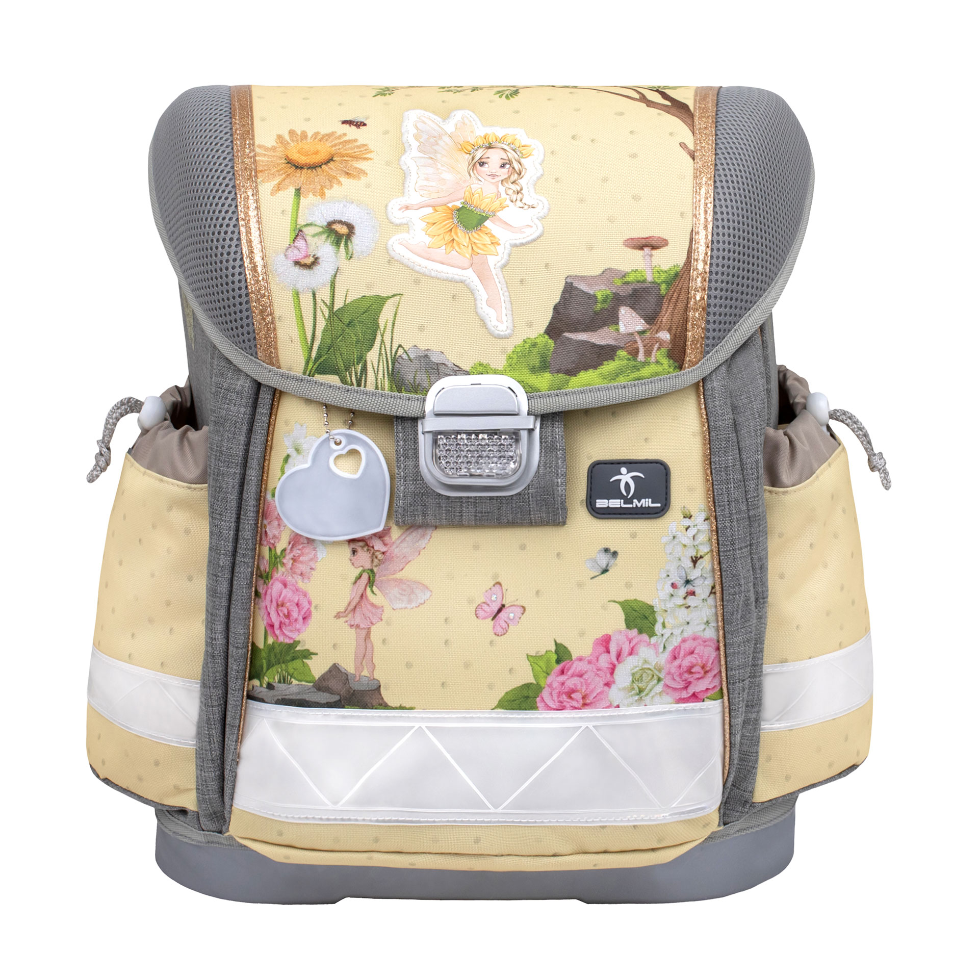Classy ergonomic satchel set 4-piece - Fairy Garden  