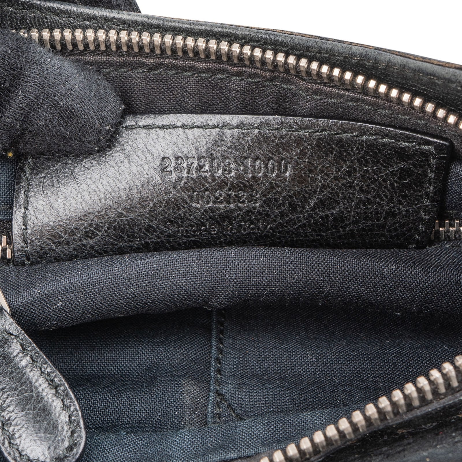Balenciaga Black Leather City Mini Pochette Crossbody Bag