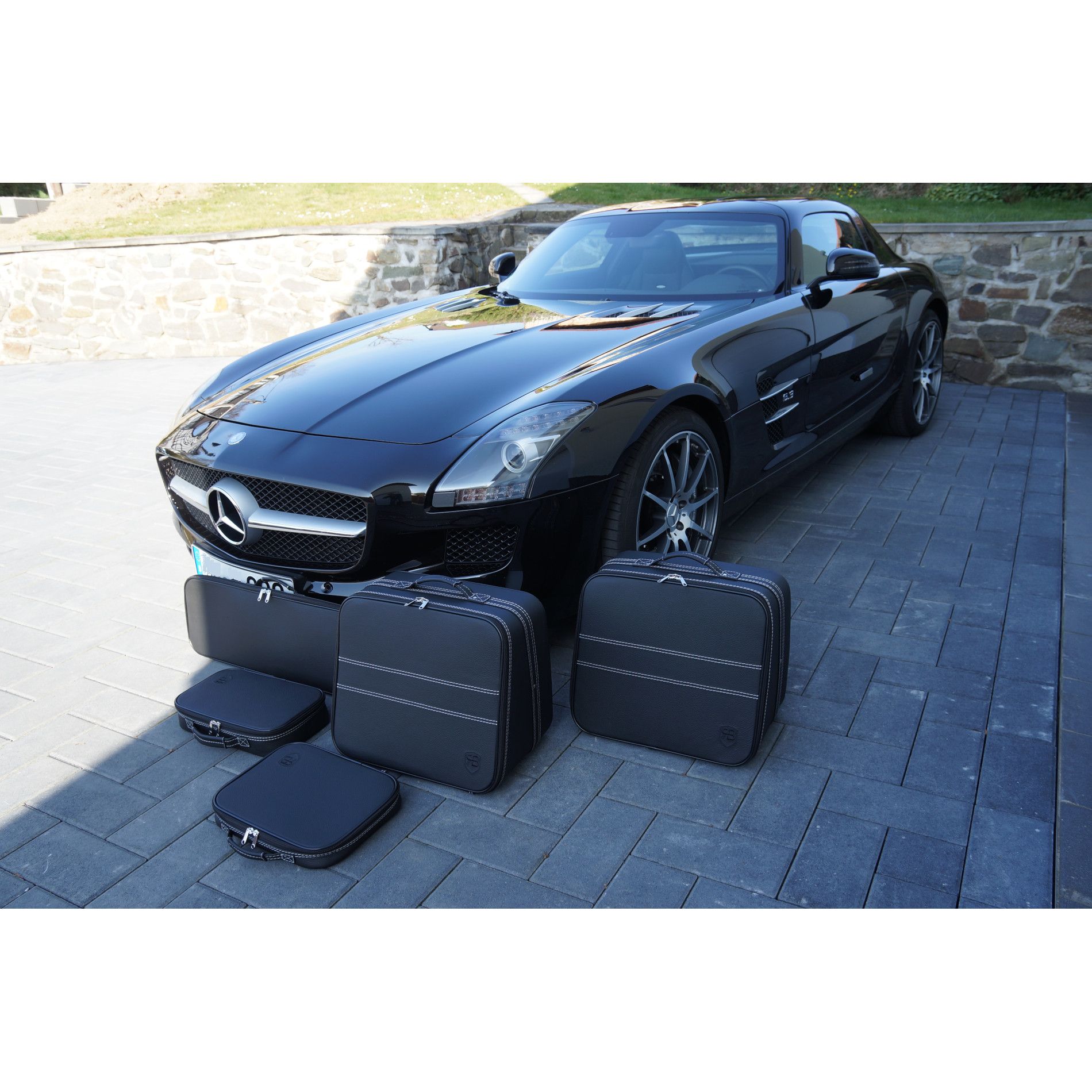 AMG SLS Coupé/Flügeltürer (EU) Kofferset Kofferraum 5-tlg.