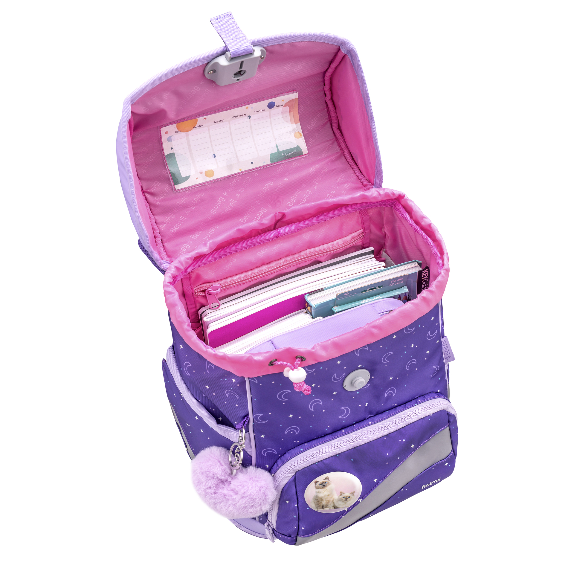 Smarty Plus Schulranzenset 5-teilig - Dahlia