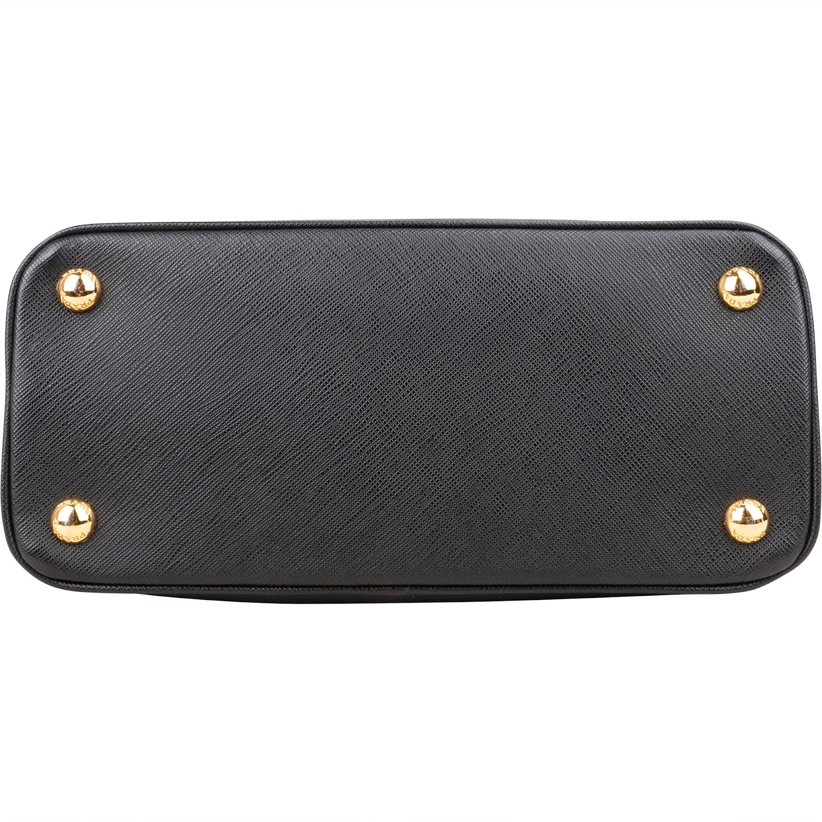 Prada Saffiano Leather Small Galleria Double ZIP Handbag