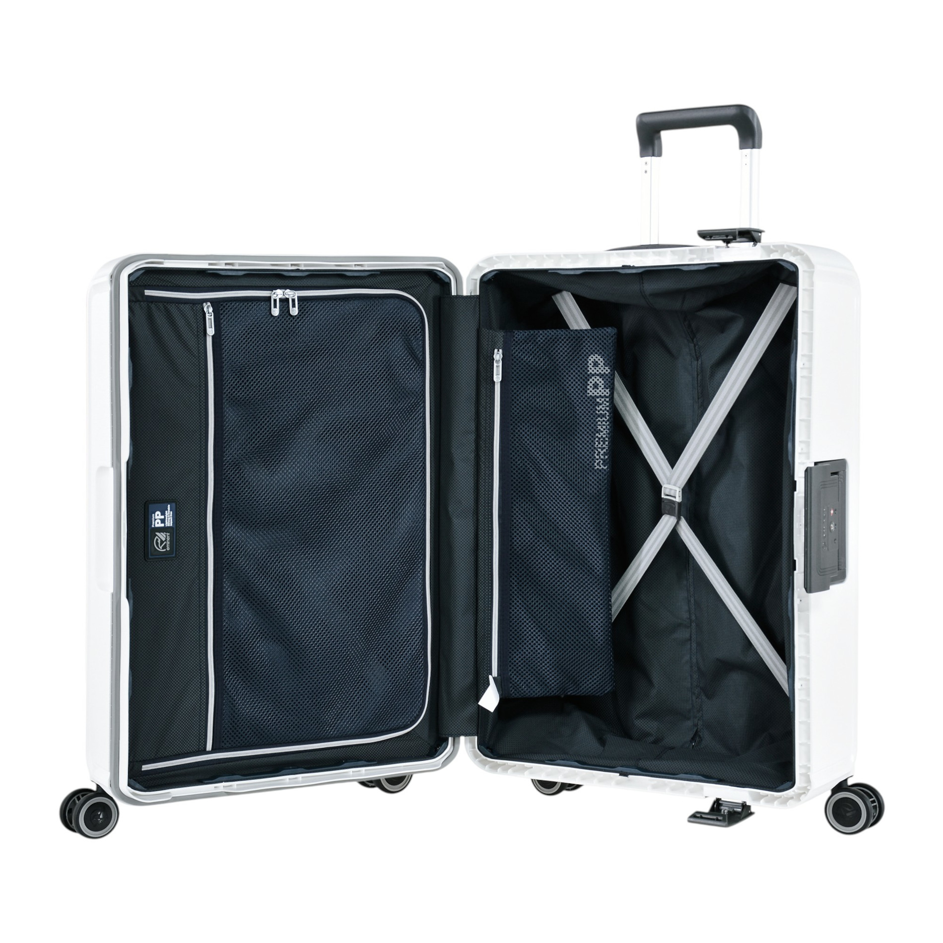 VERTICA Trolley M (68 cm) - weiß