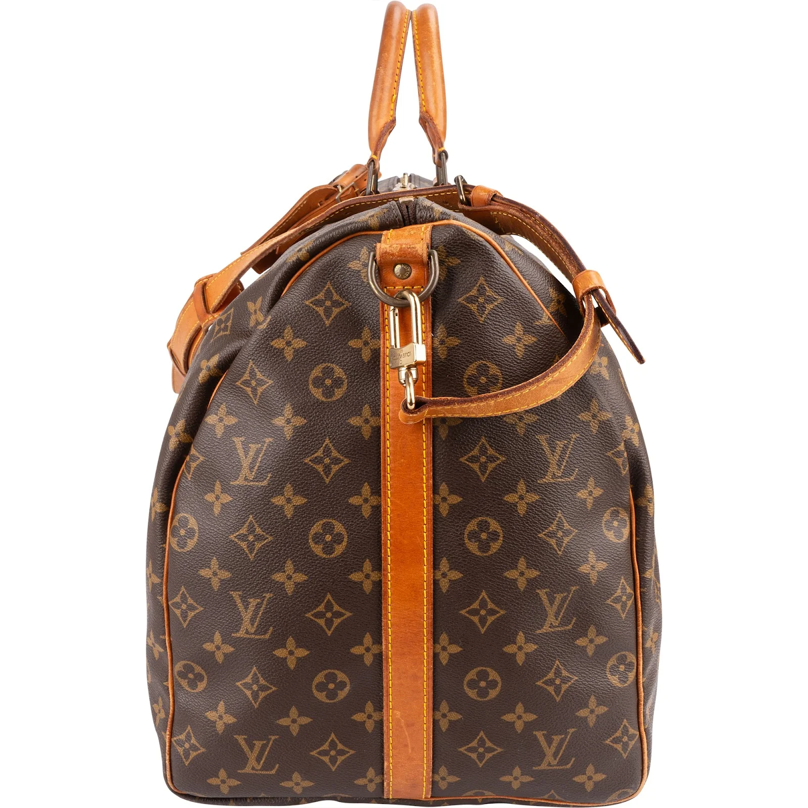 Louis Vuitton Monogram Canvas Keepall 60 Bandoulière Travel Bag