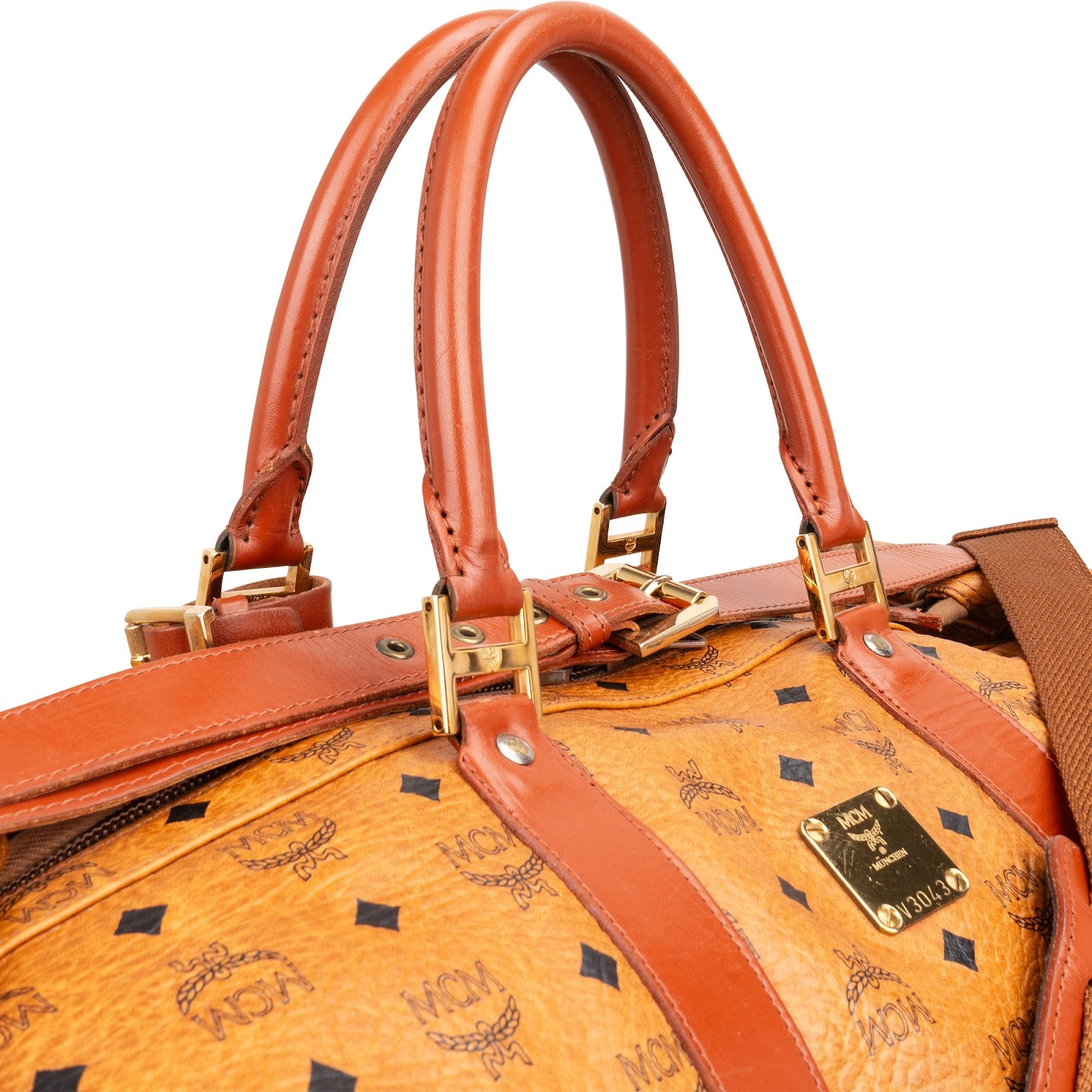 MCM Monogram Visetos Weekender 55