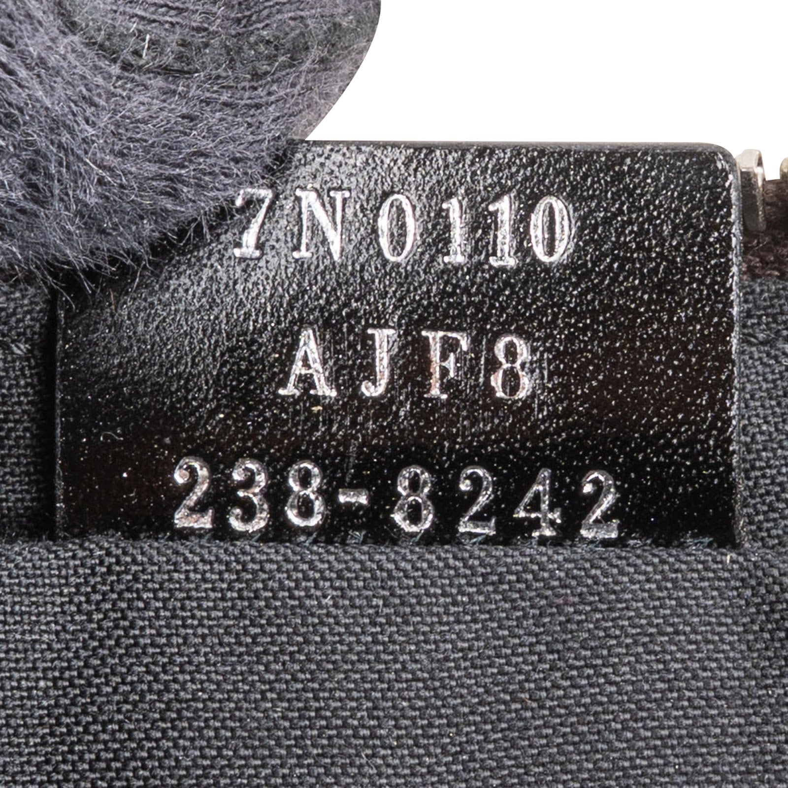 Fendi - Monogram FF Canvas & Bicolor Calfskin Clutch