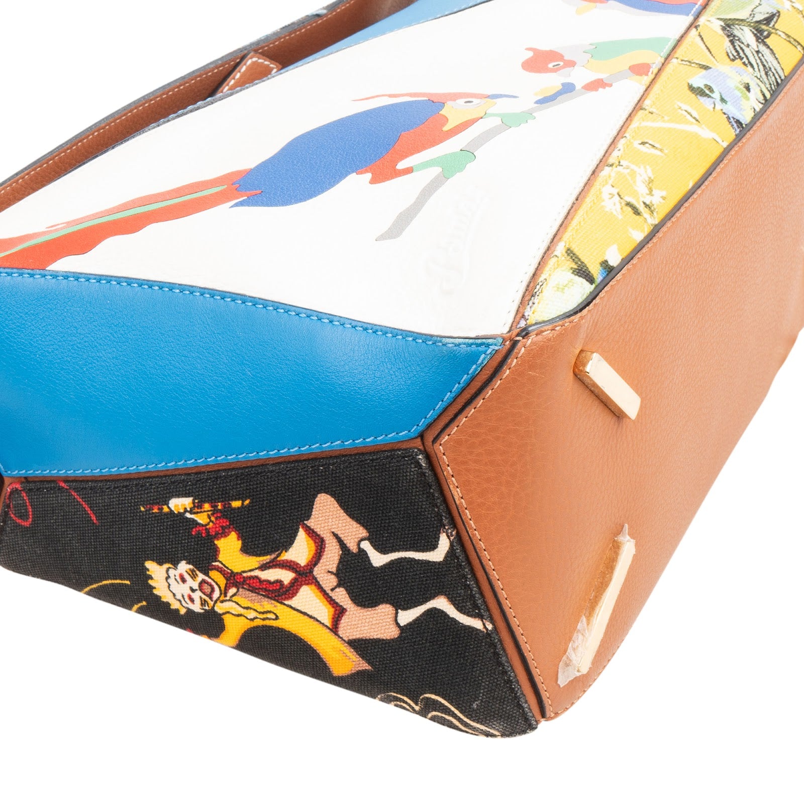 Loewe – Paula's Ibiza Parrot Puzzle Shoulder Bag