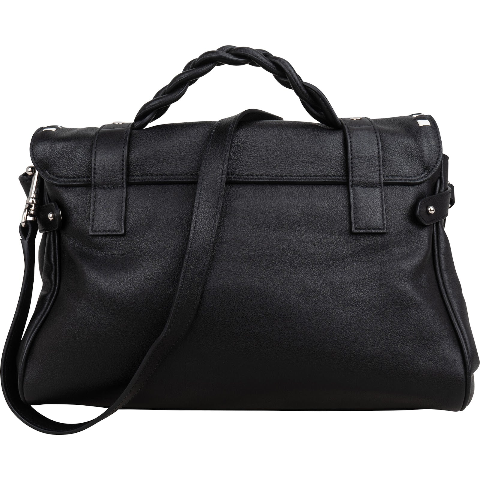Mulberry Leather Whipstitch Alexa Satchel Handbag