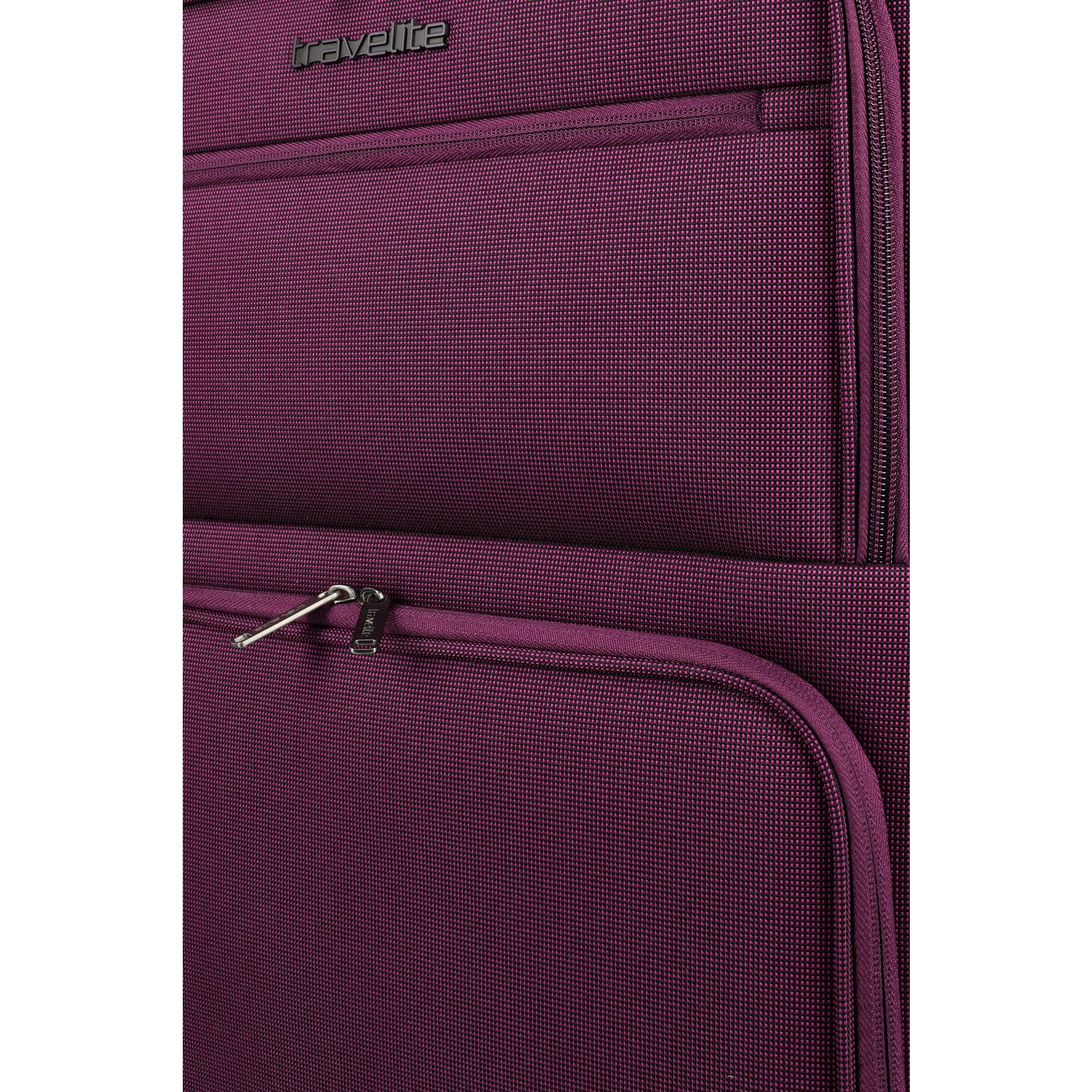CUBIS Kabinengepäck S (55 cm) erweiterbar - Berry