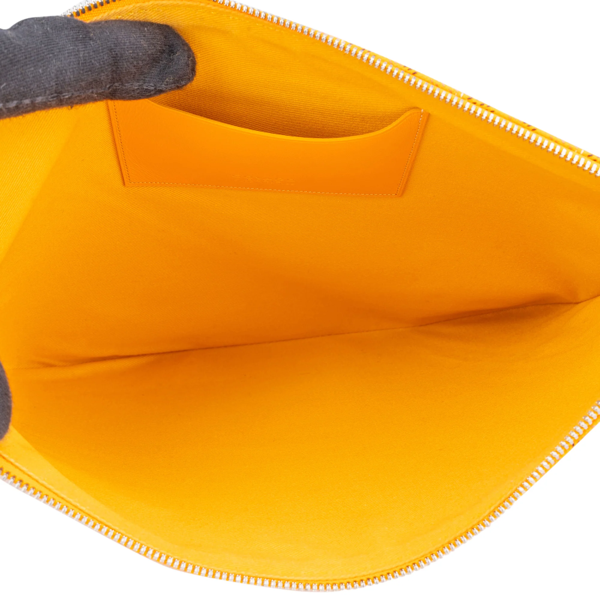 Goyard Yellow Goyardine Senat PM Dokumentenmappe