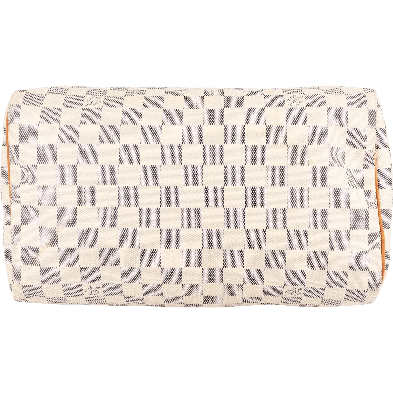 Louis Vuitton Monogram Damier Azur Canvas Speedy 30 Boston Bag