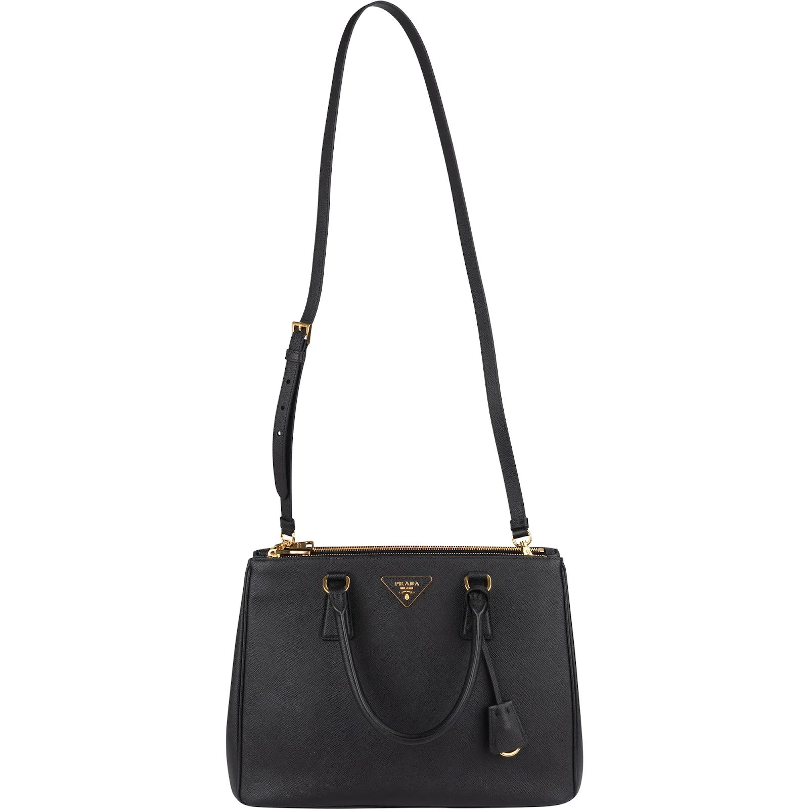Prada Back Saffiano Leather Galleria Handbag