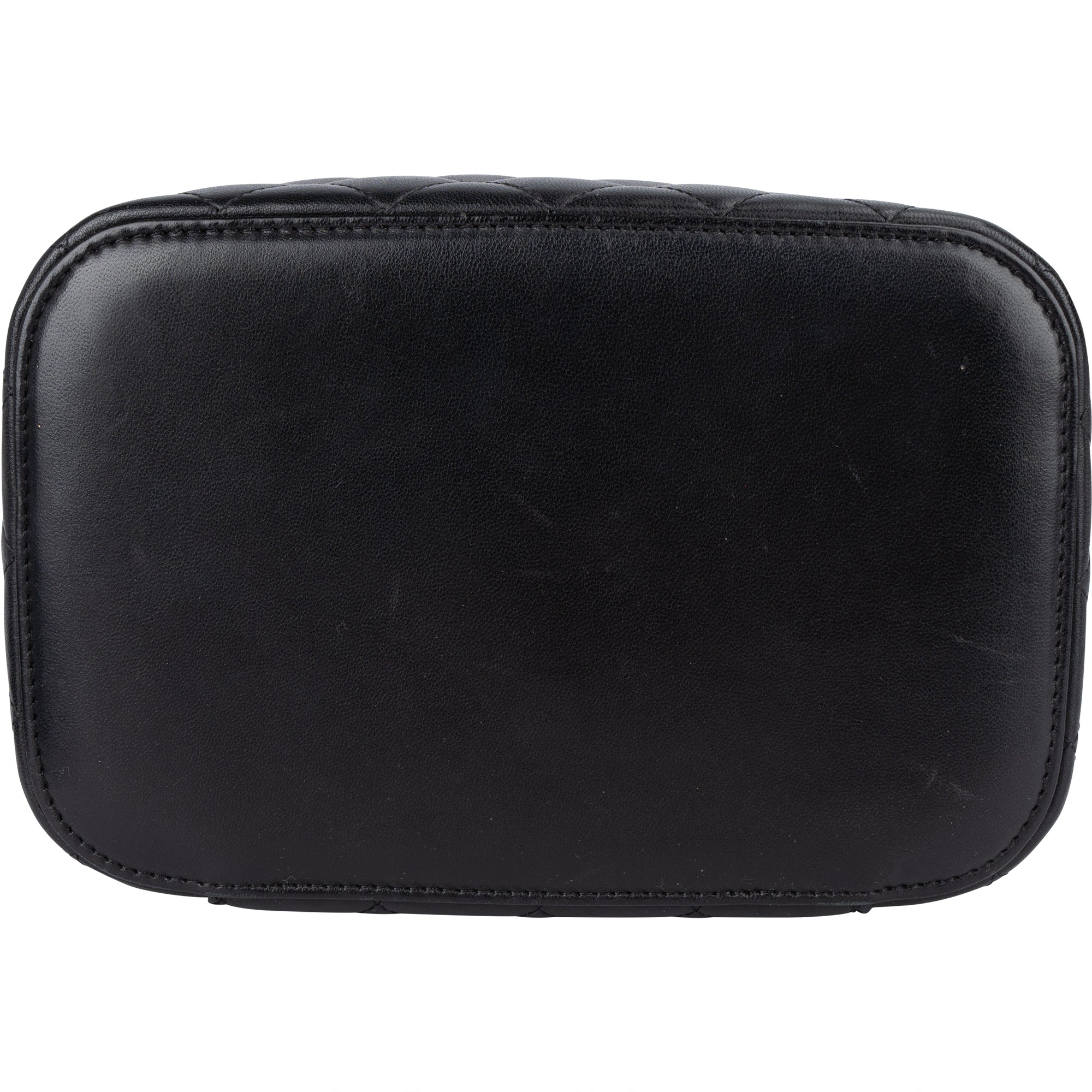 Chanel Quilted Lambskin Vanity Case Handbag