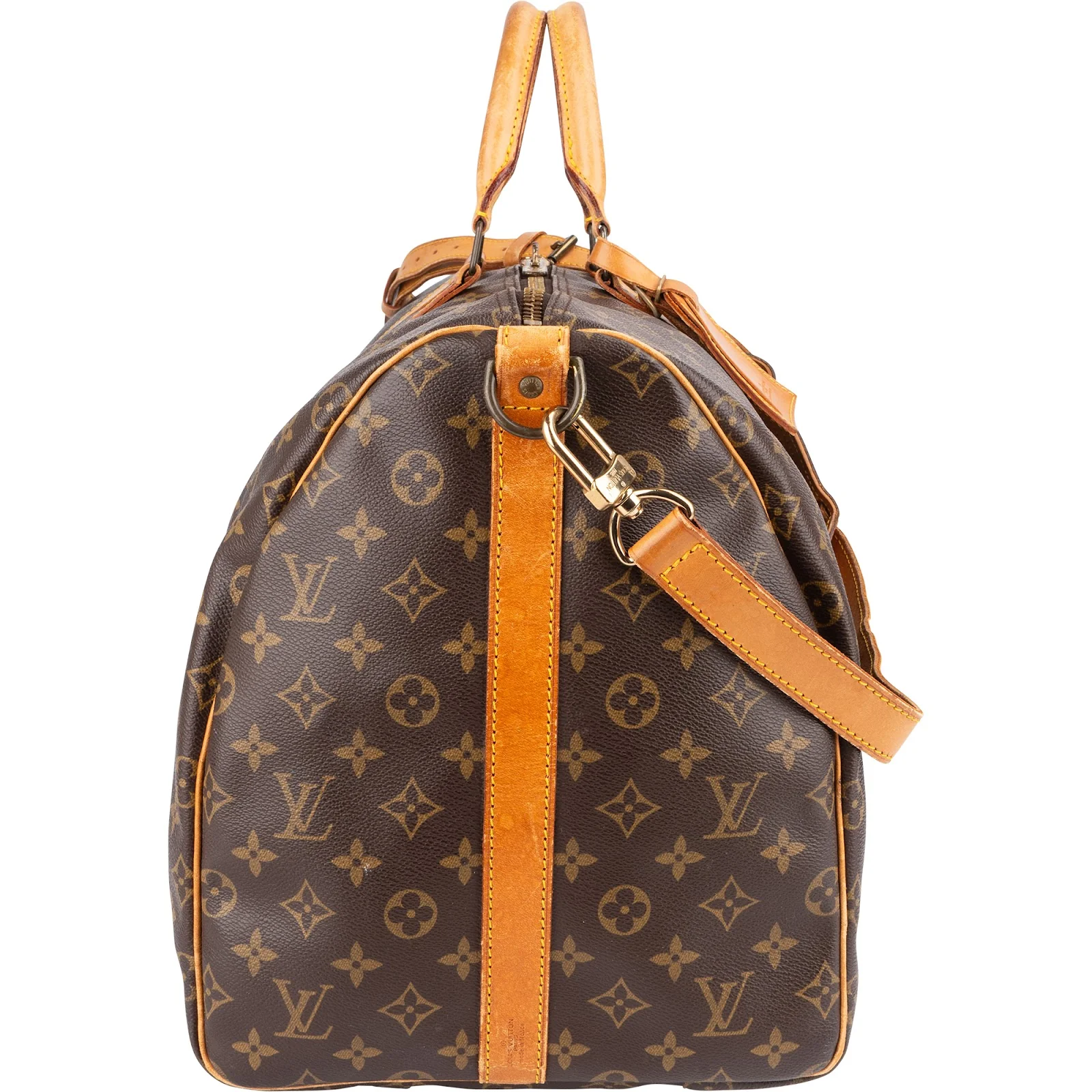 Louis Vuitton Monogram Canvas Keepall 55 Bandoulière Reisetasche