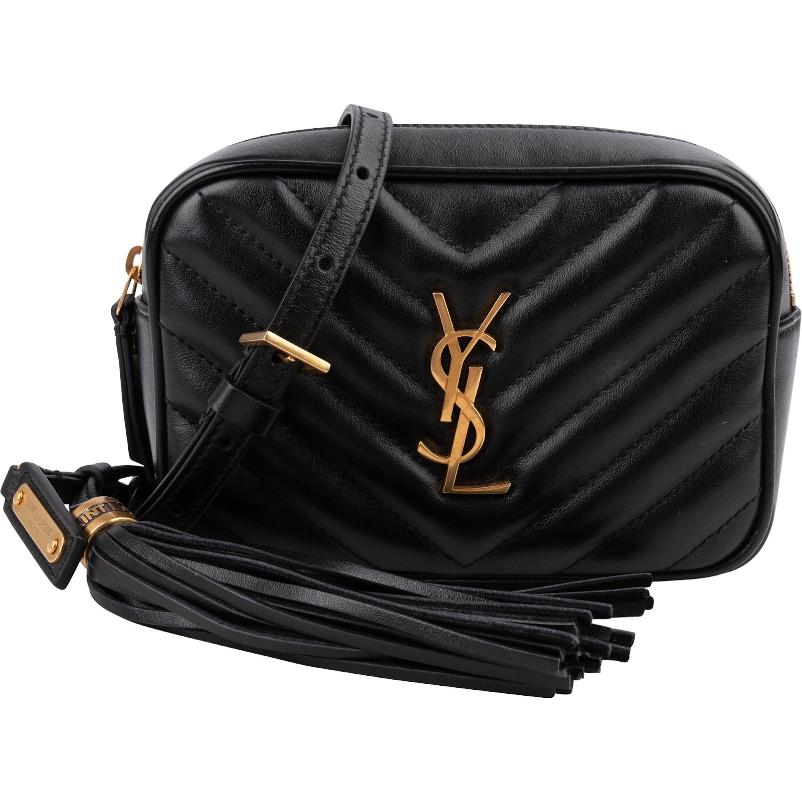Saint Laurent Quilted Leather Lou Camera Crossbody Bumbag